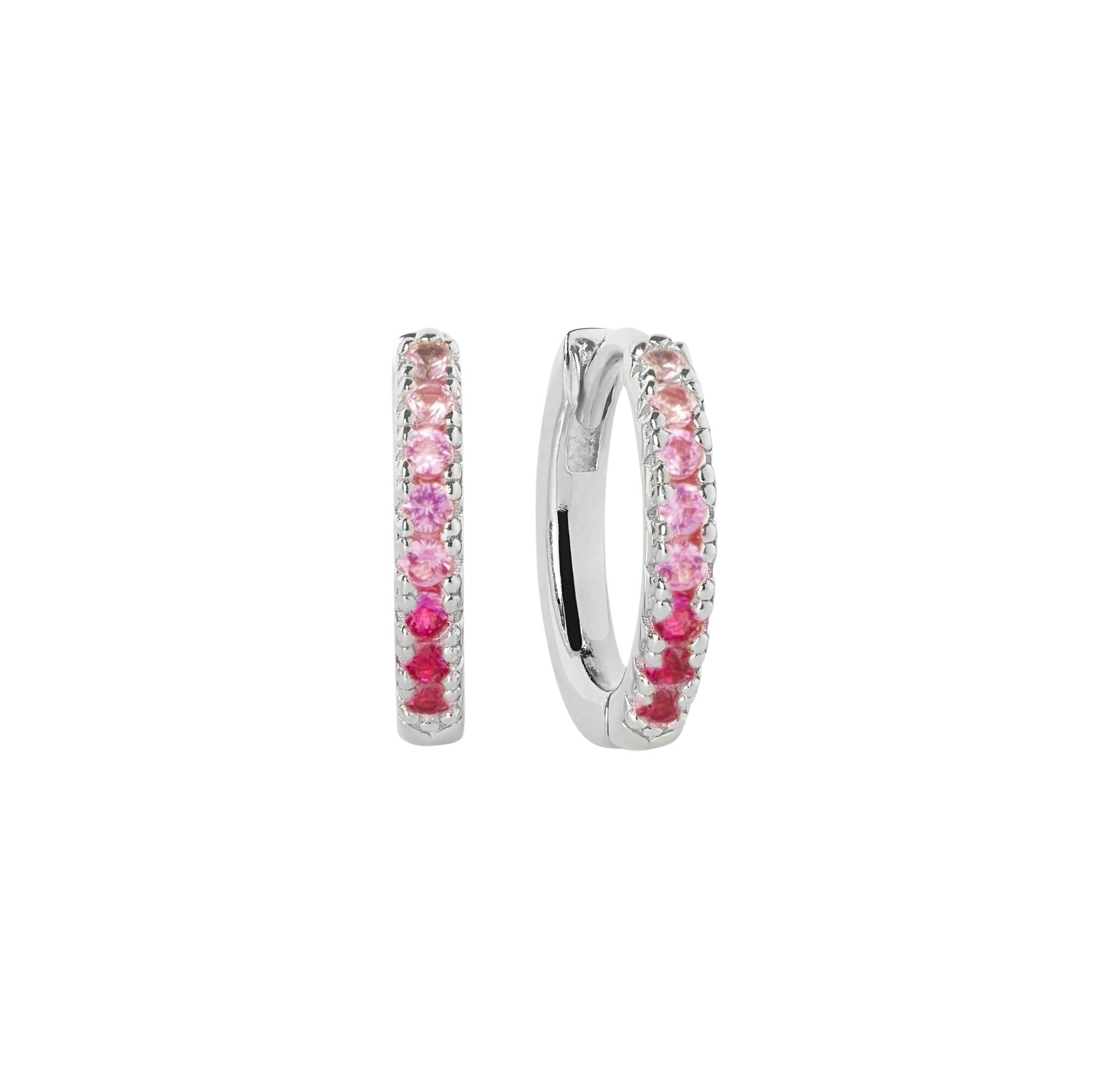 Ellera Medio Pink Earrings fra Sif Jakobs Jewellery i Sølv Sterling 925