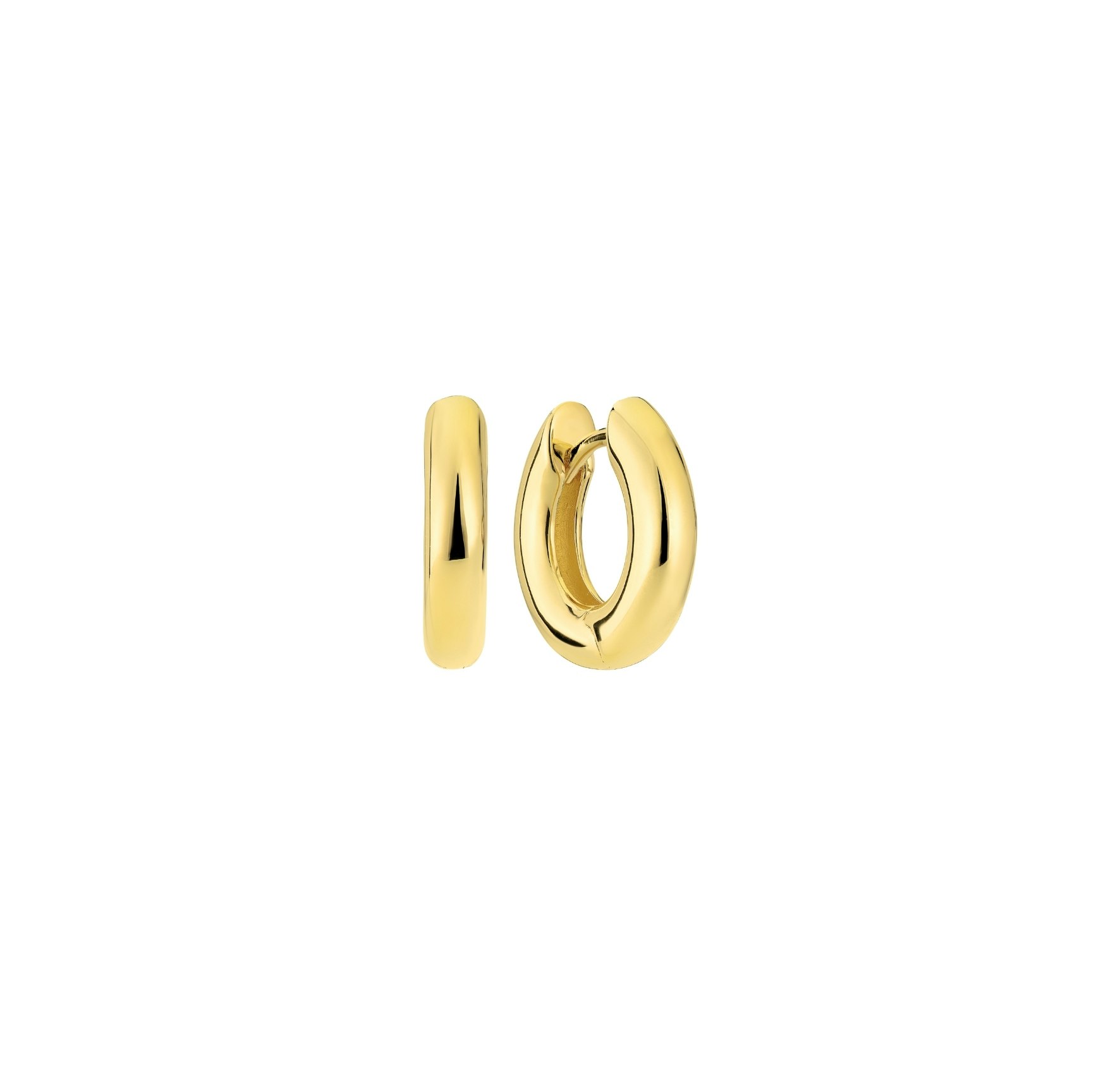 Carrara Pianura Piccolo Earrings van Sif Jakobs Jewellery in Verguld-Zilver Sterling 925