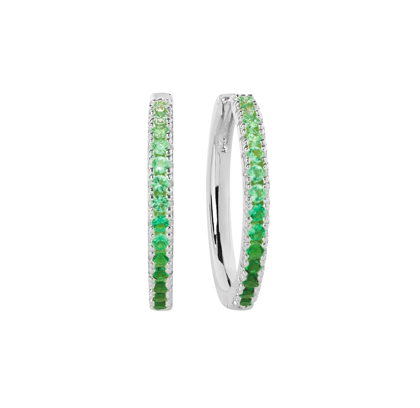 Ellera Grande Green Earrings von Sif Jakobs Jewellery in Silber Sterling 925