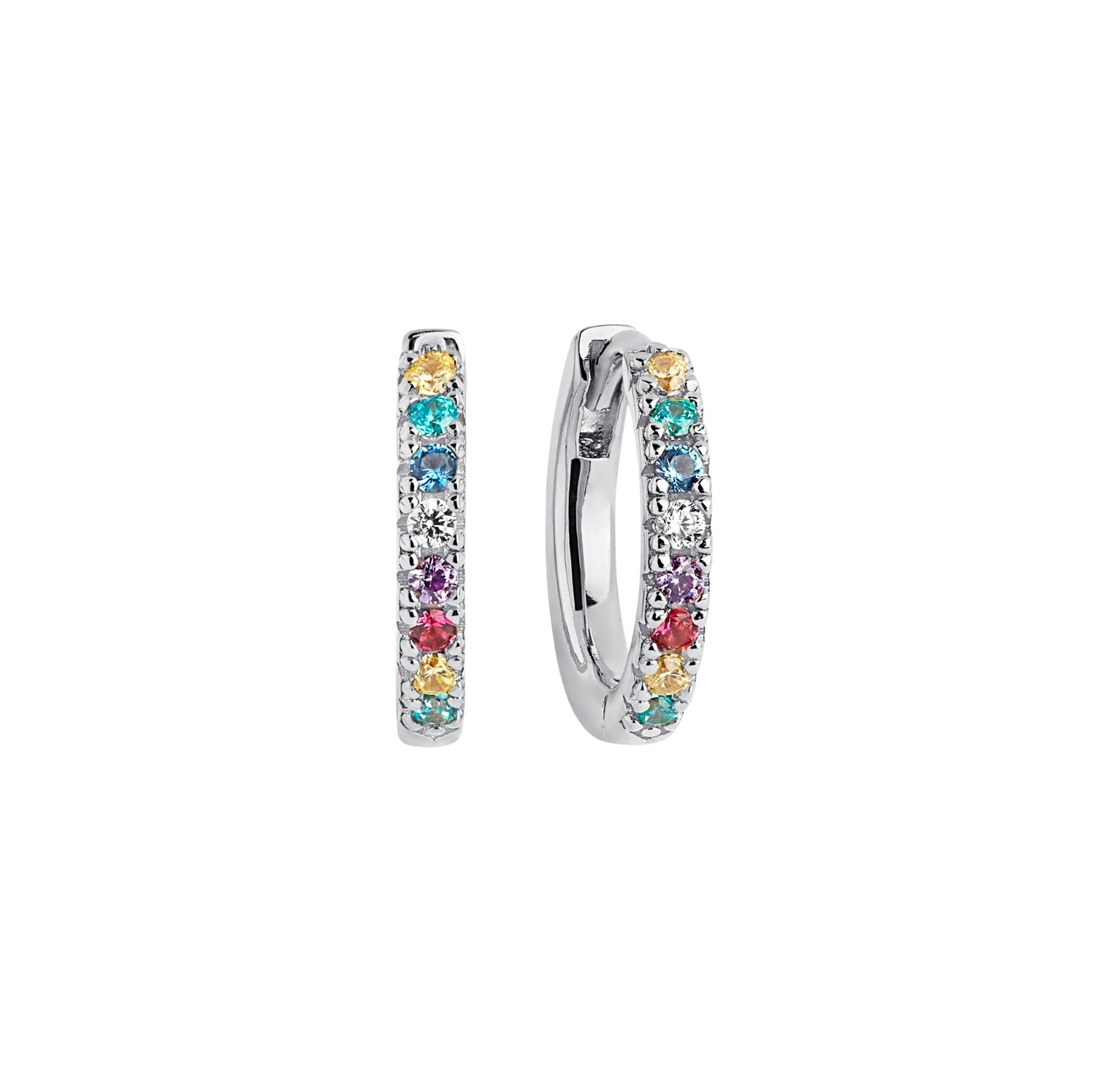 Ellera Medio Color Earrings de Sif Jakobs Jewellery dans Argent Sterling 925