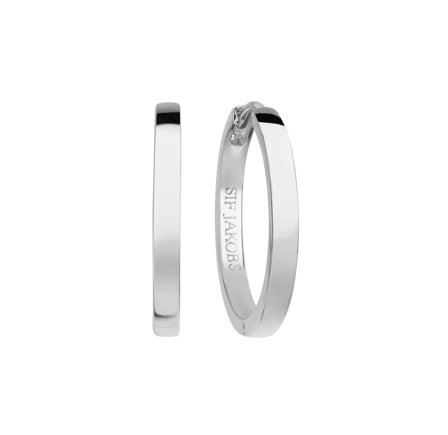 Ellera Pianura Grande Earrings van Sif Jakobs Jewellery in Zilver Sterling 925