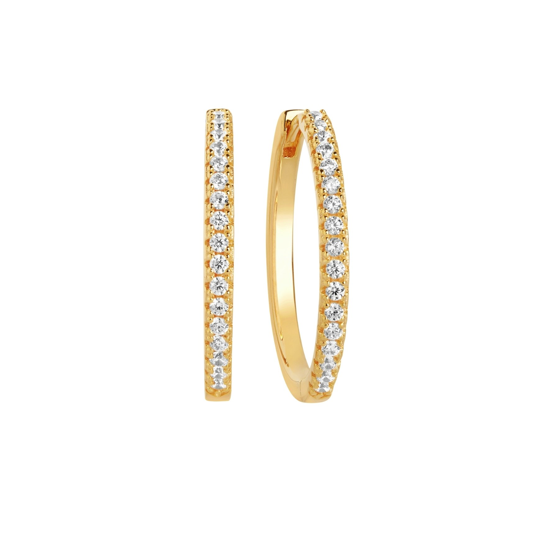 Ellera X-Grande Earrings z Sif Jakobs Jewellery v Pozlacené stříbro sterling 925
