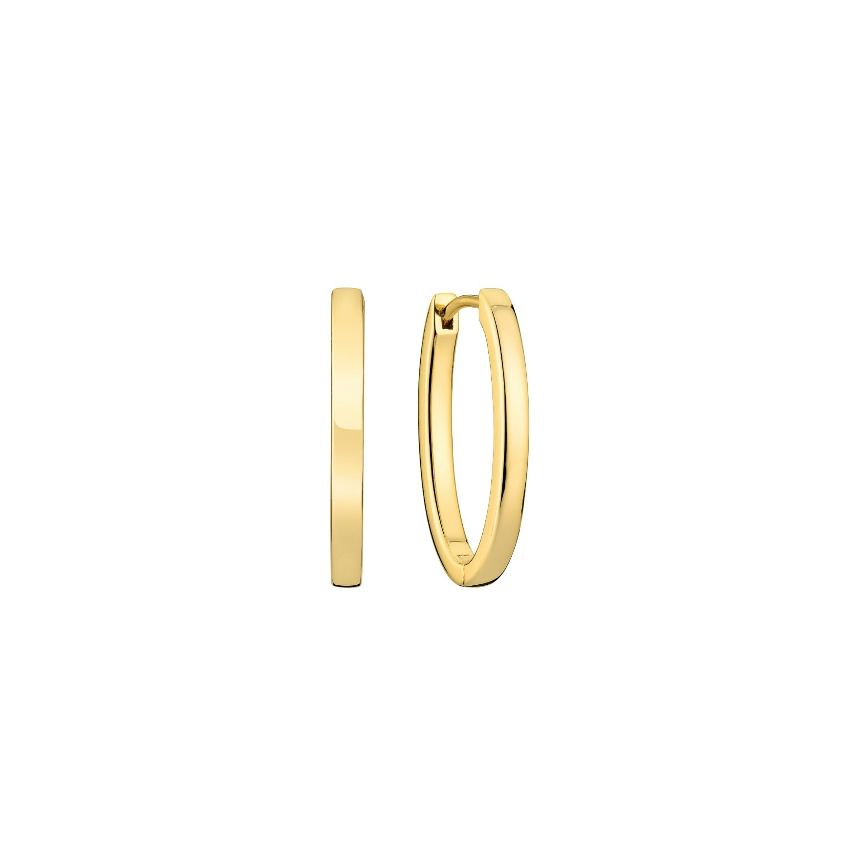 Ellisse Pianura Piccolo Earrings fra Sif Jakobs Jewellery i Forgyldt-Sølv Sterling 925