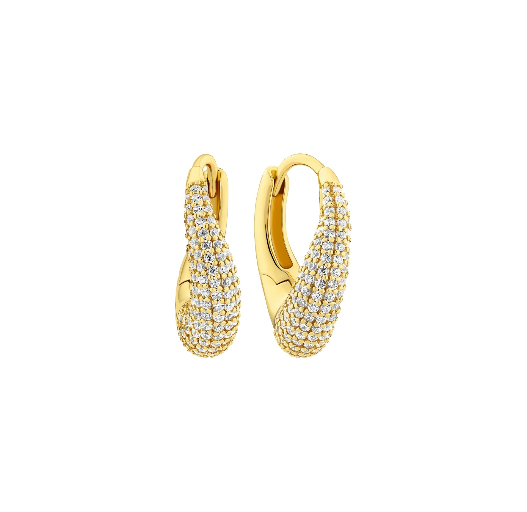 Glorenza Piccolo Earrings fra Sif Jakobs Jewellery i Forgyldt-Sølv Sterling 925