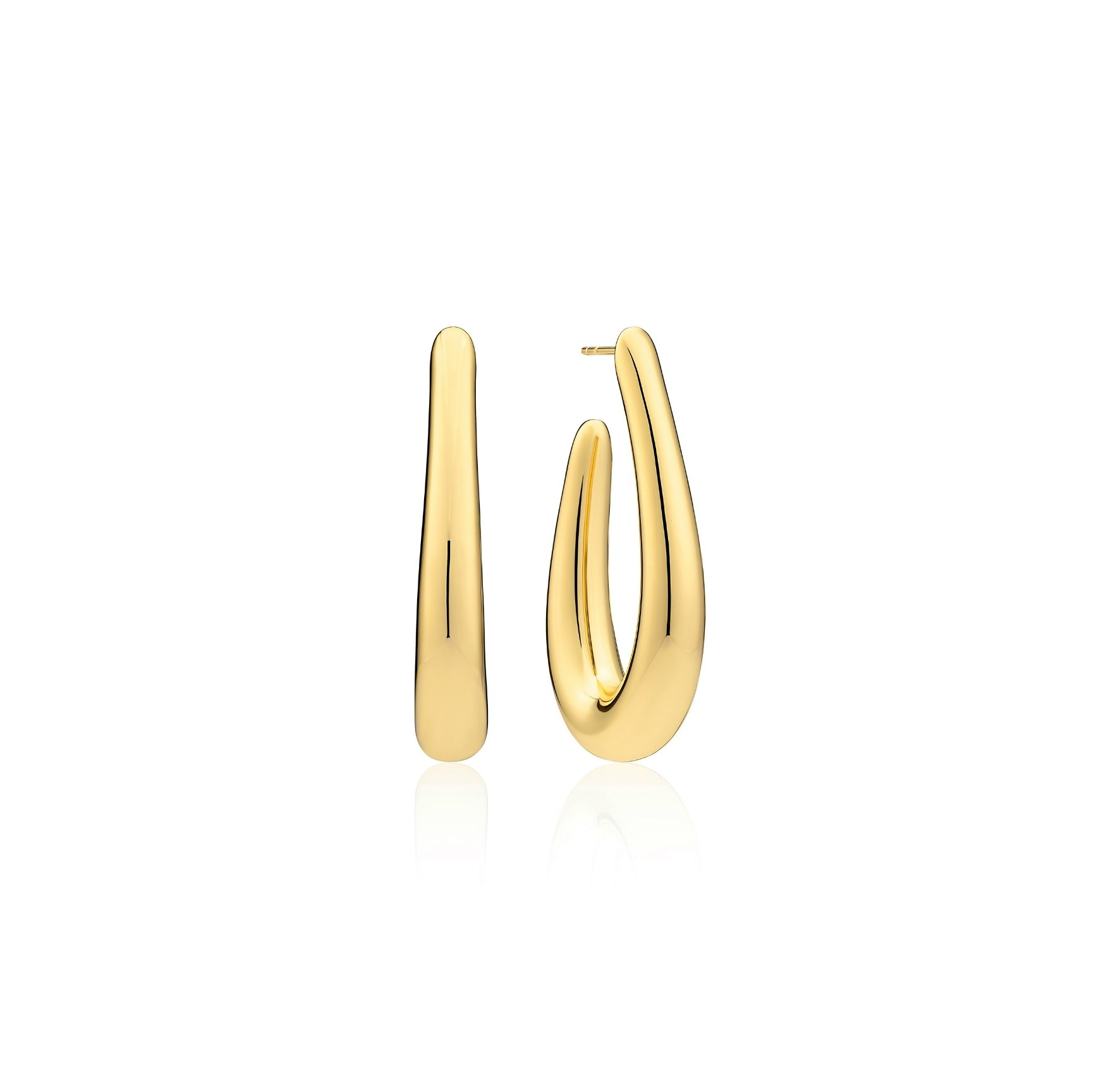 Goccia Pianura Piccolo Earrings von Sif Jakobs Jewellery in Vergoldet-Silber Sterling 925