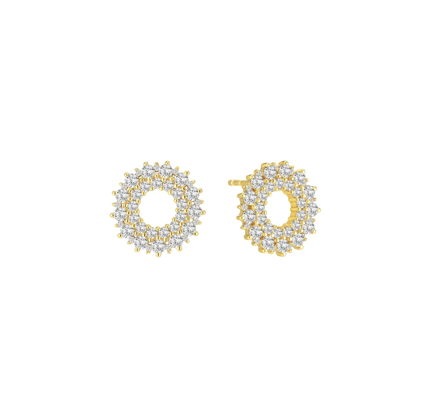 Livigno Earrings från Sif Jakobs Jewellery i Förgyllt-Silver Sterling 925