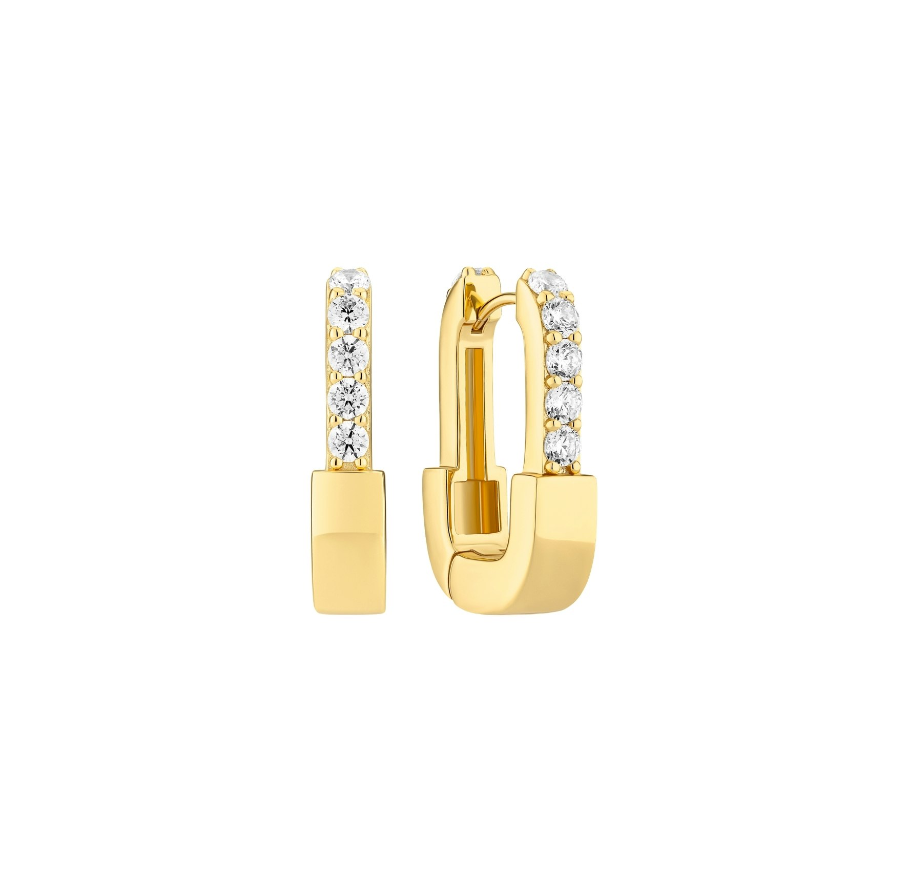 Maratea Earrings fra Sif Jakobs Jewellery i Forgylt-Sølv Sterling 925