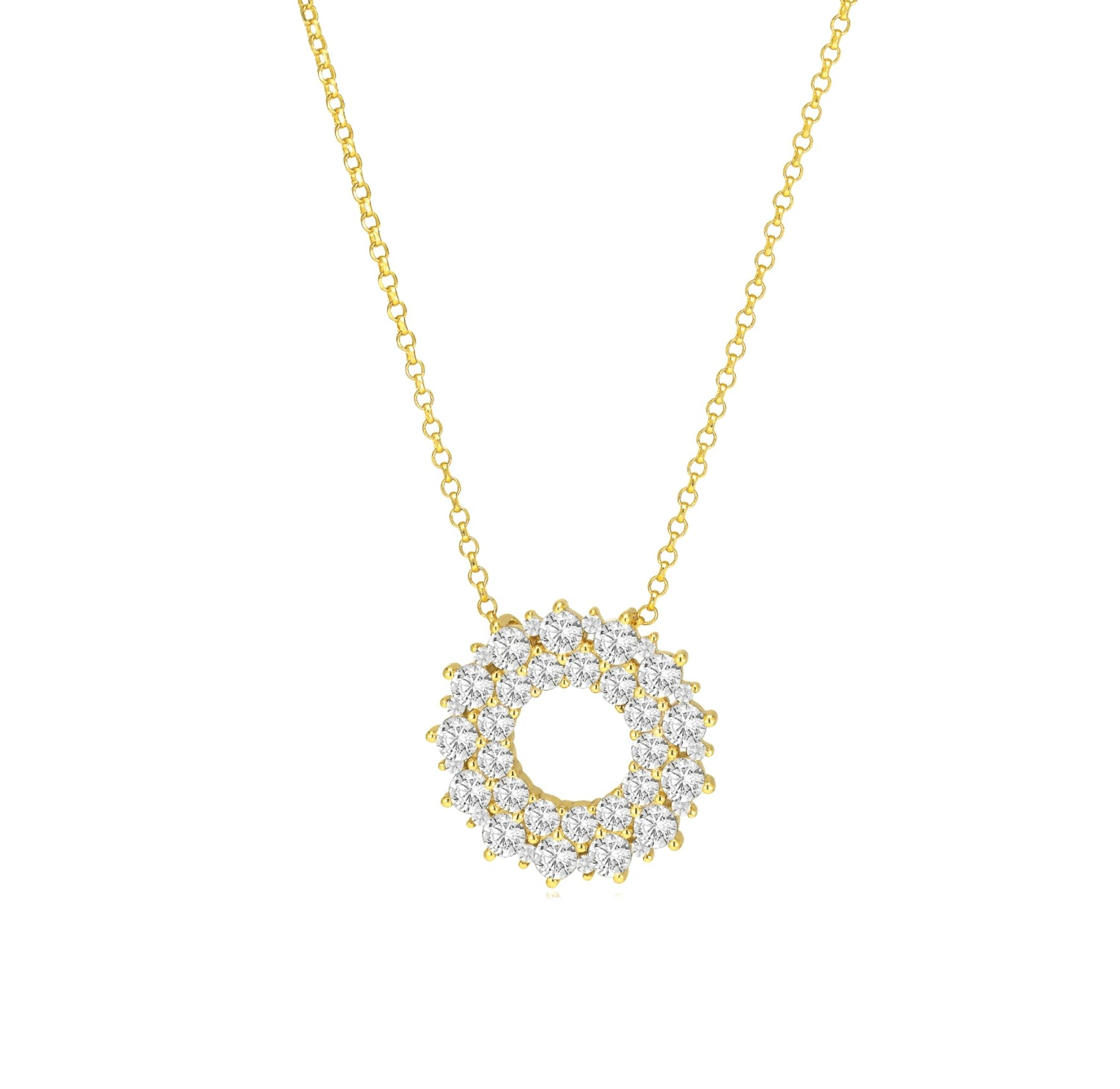 Livigno Necklace von Sif Jakobs Jewellery in Vergoldet-Silber Sterling 925