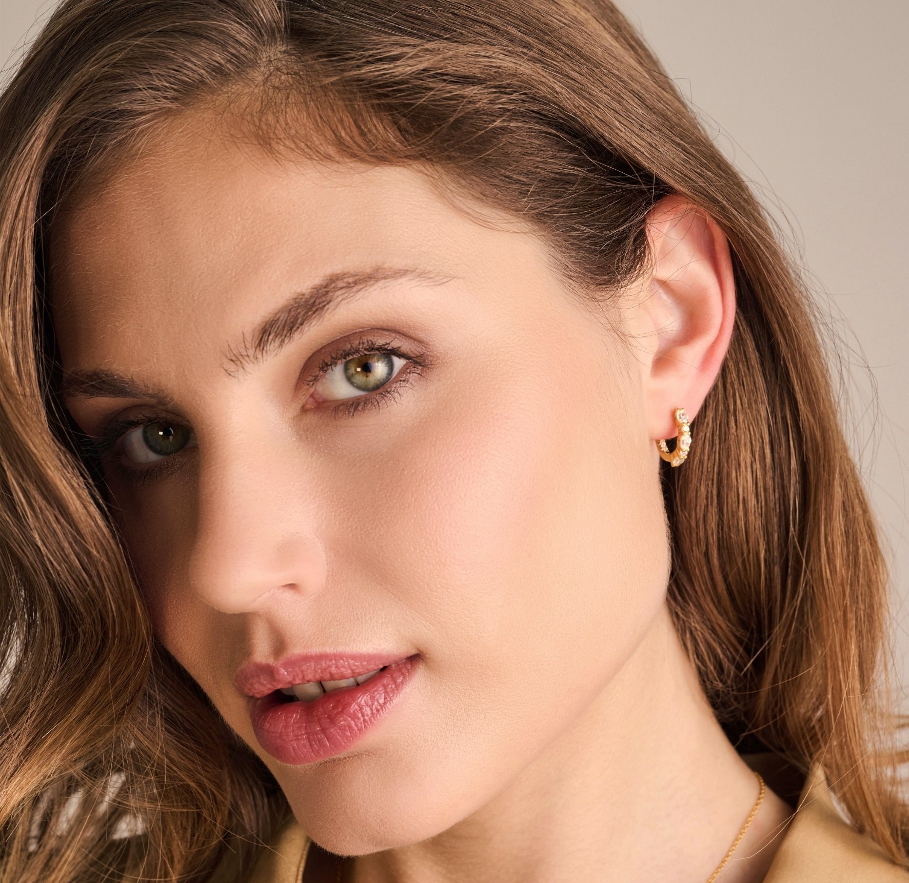 Ellera Ovale Medio Earrings von Sif Jakobs Jewellery in Silber Sterling 925