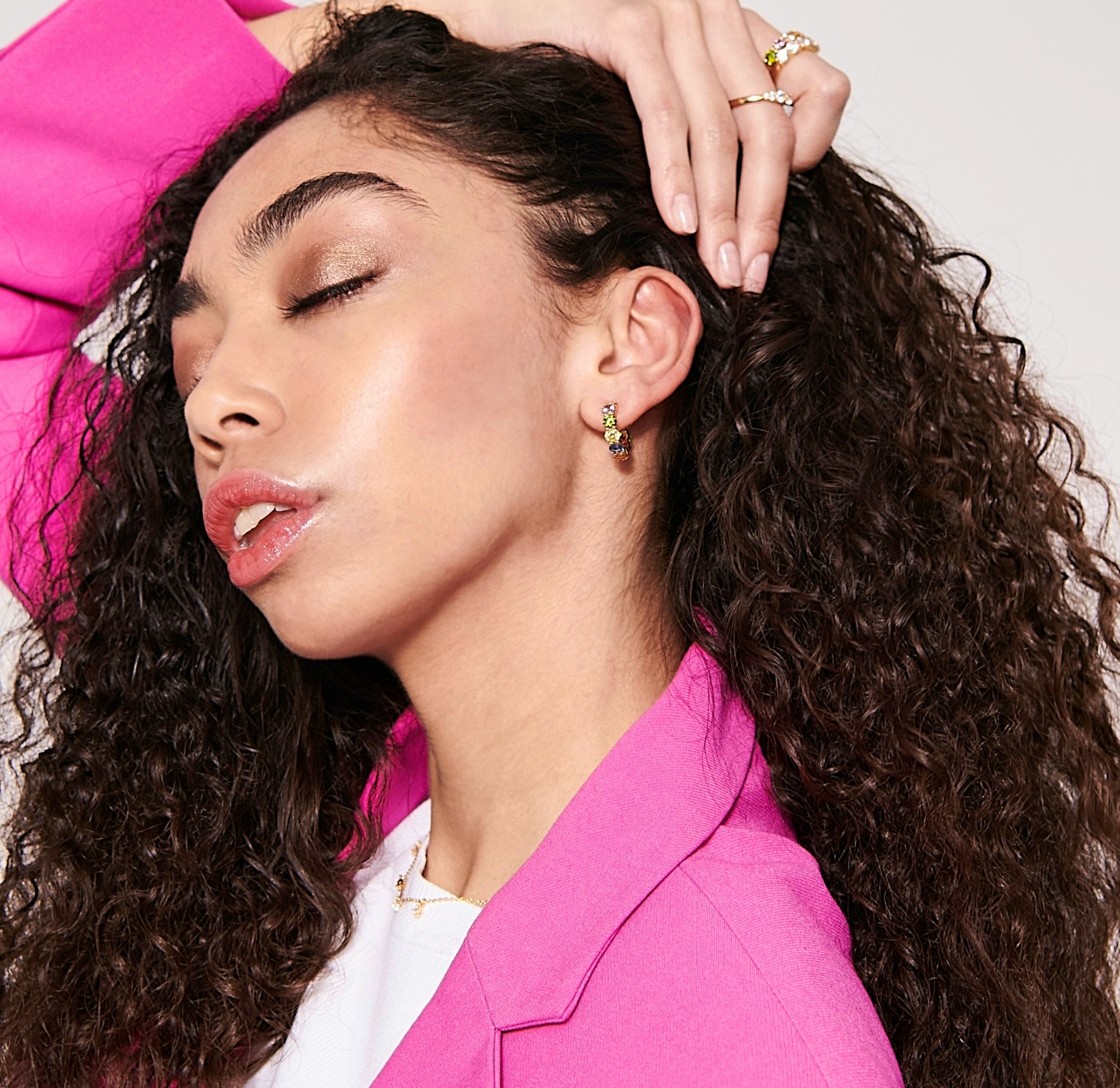 Belluno Color Creolo Earrings