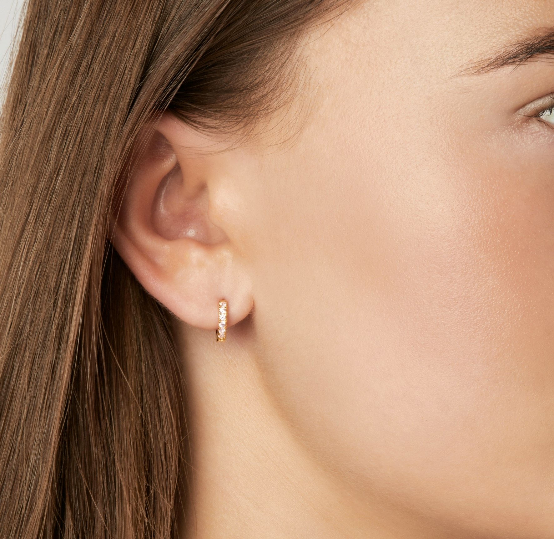Ellera Piccolo Earrings fra Sif Jakobs Jewellery i Forgyldt-Sølv Sterling 925