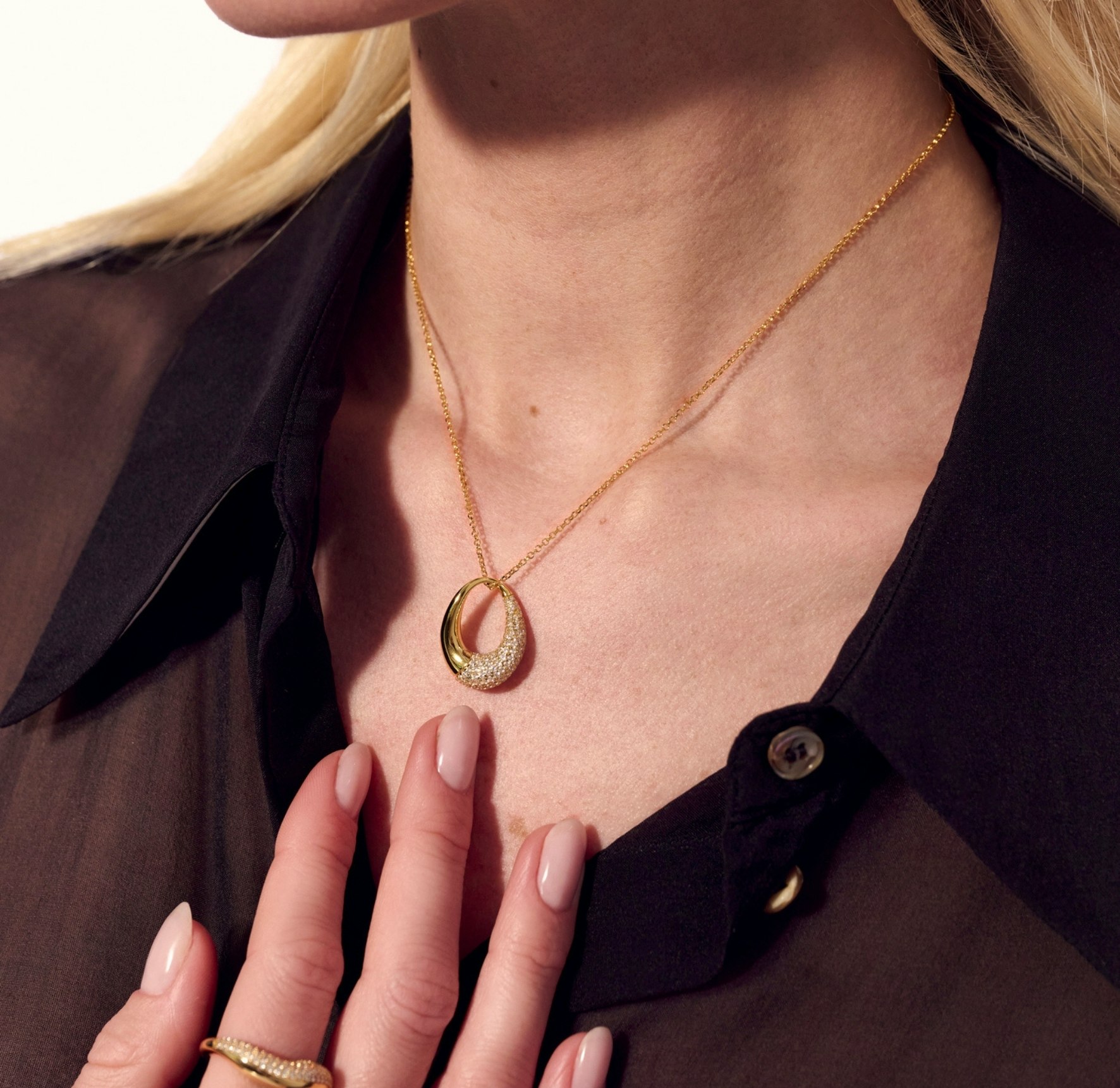 Glorenza Necklace von Sif Jakobs Jewellery in Silber Sterling 925