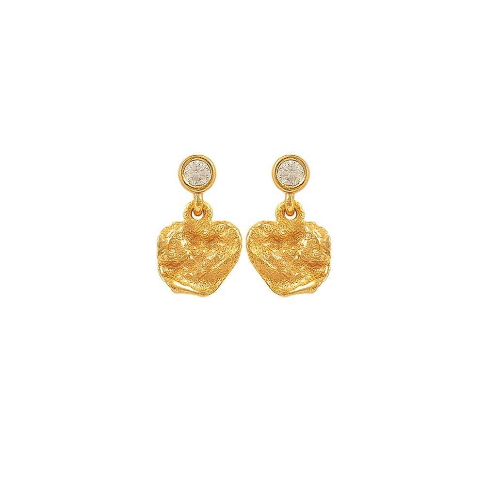 Lainey Petite Earrings fra Hultquist Copenhagen i Forgylt-Sølv Sterling 925