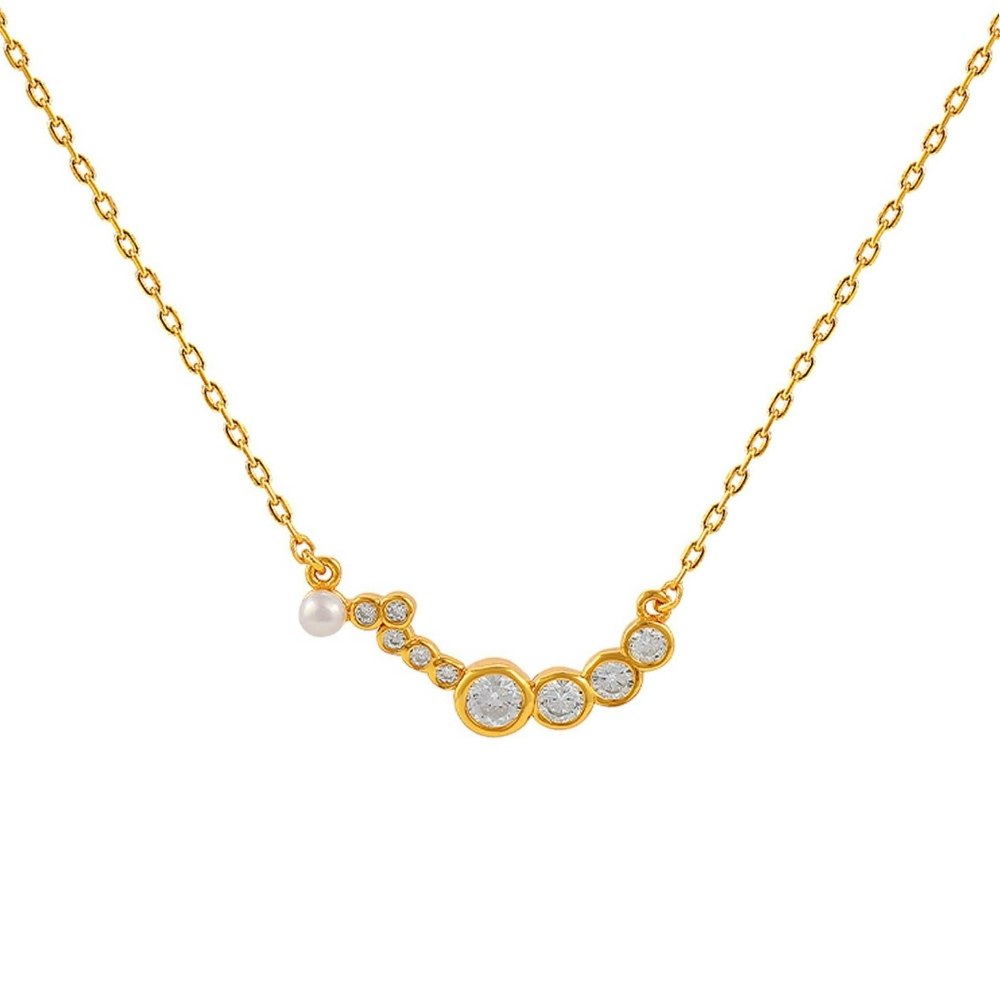 Harper Necklace z Hultquist Copenhagen v Pozlacené stříbro sterling 925
