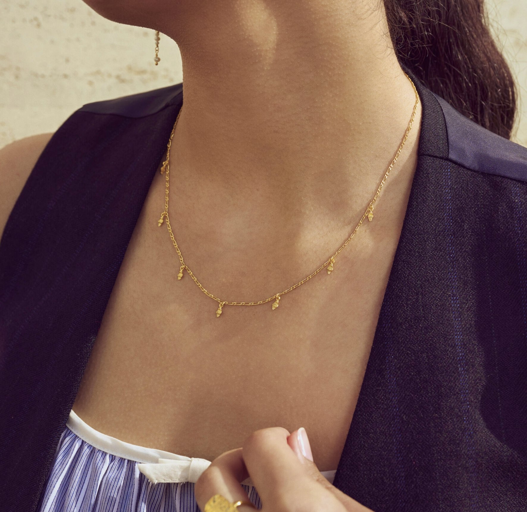 Una necklace fra Maanesten i Sølv Sterling 925