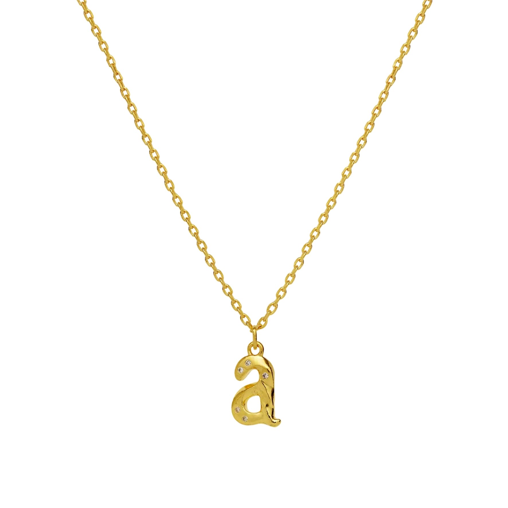Alphabet Necklace A