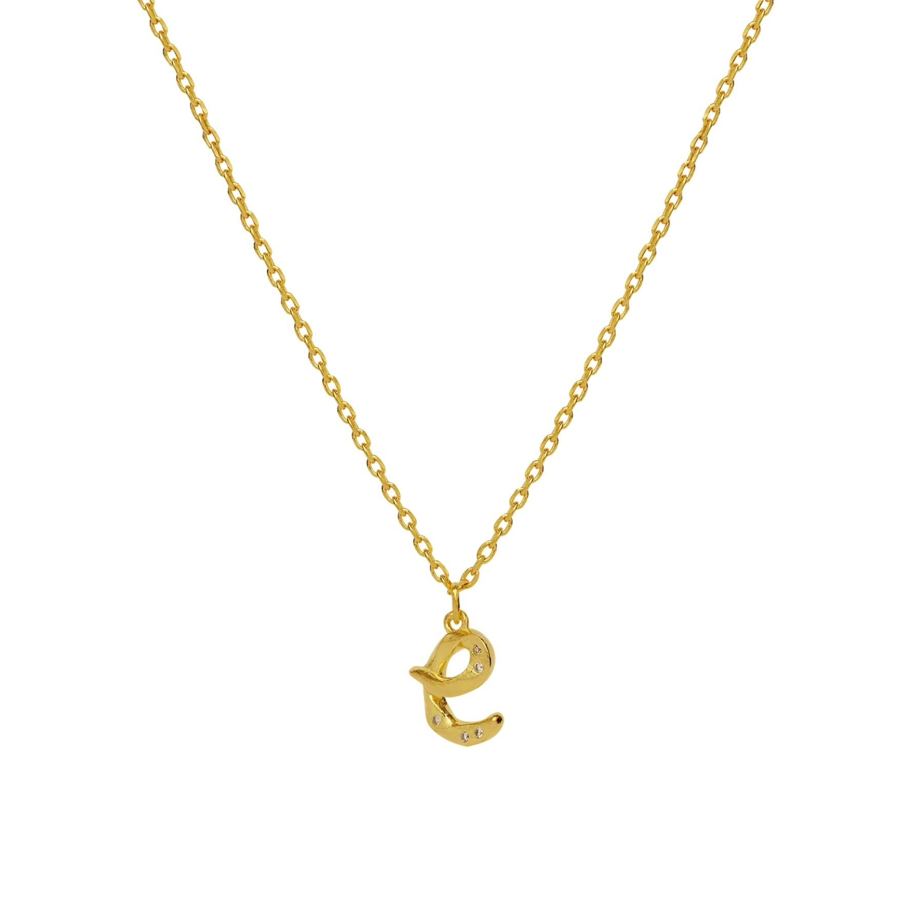 Alphabet Necklace E