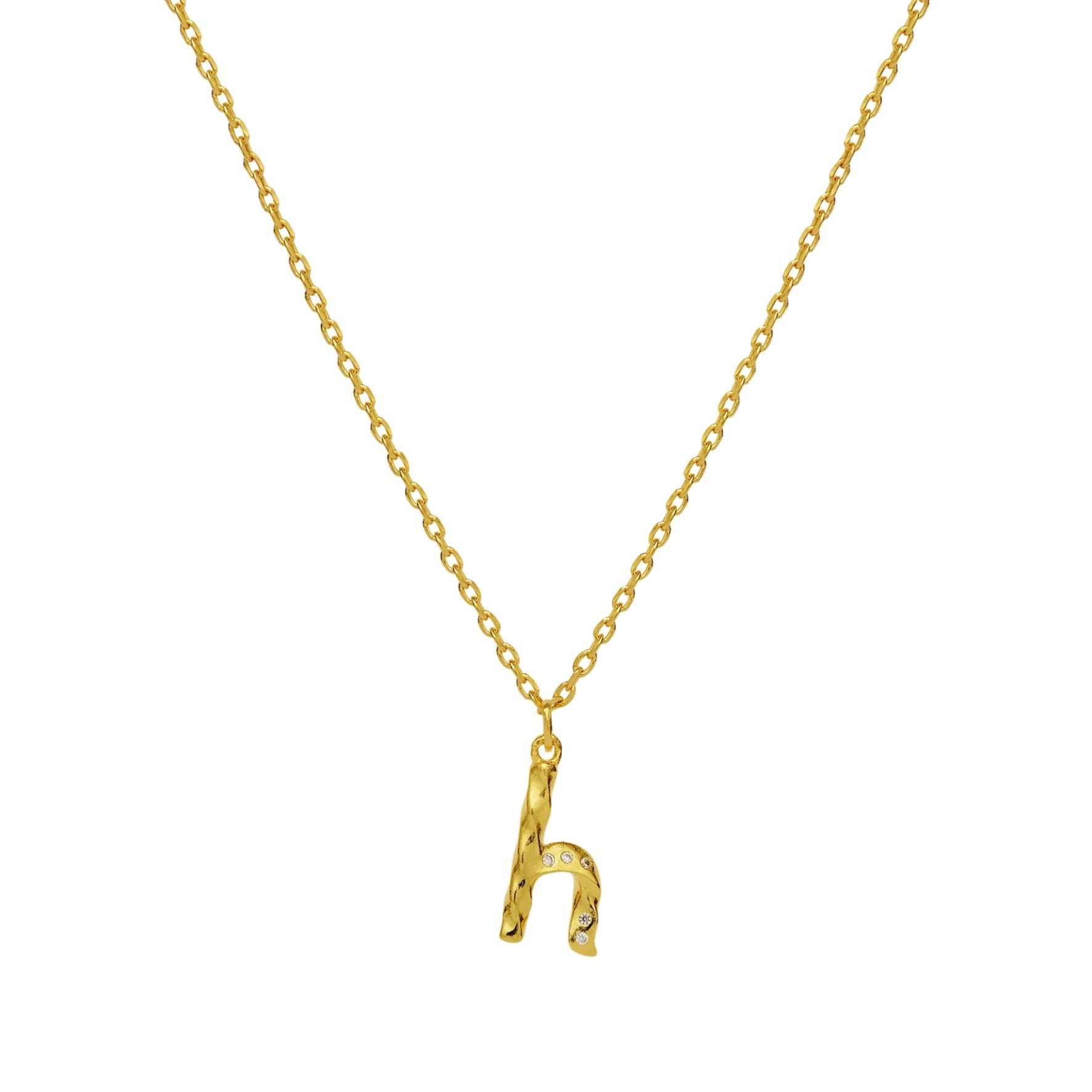 Alphabet Necklace H