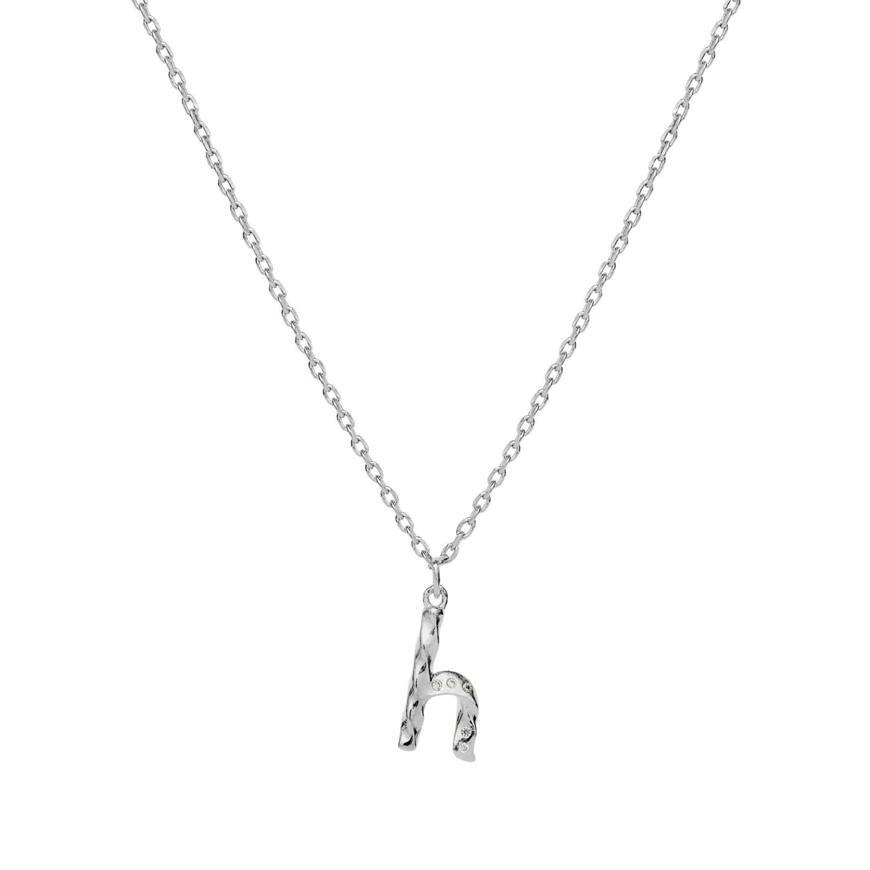 Alphabet Necklace H