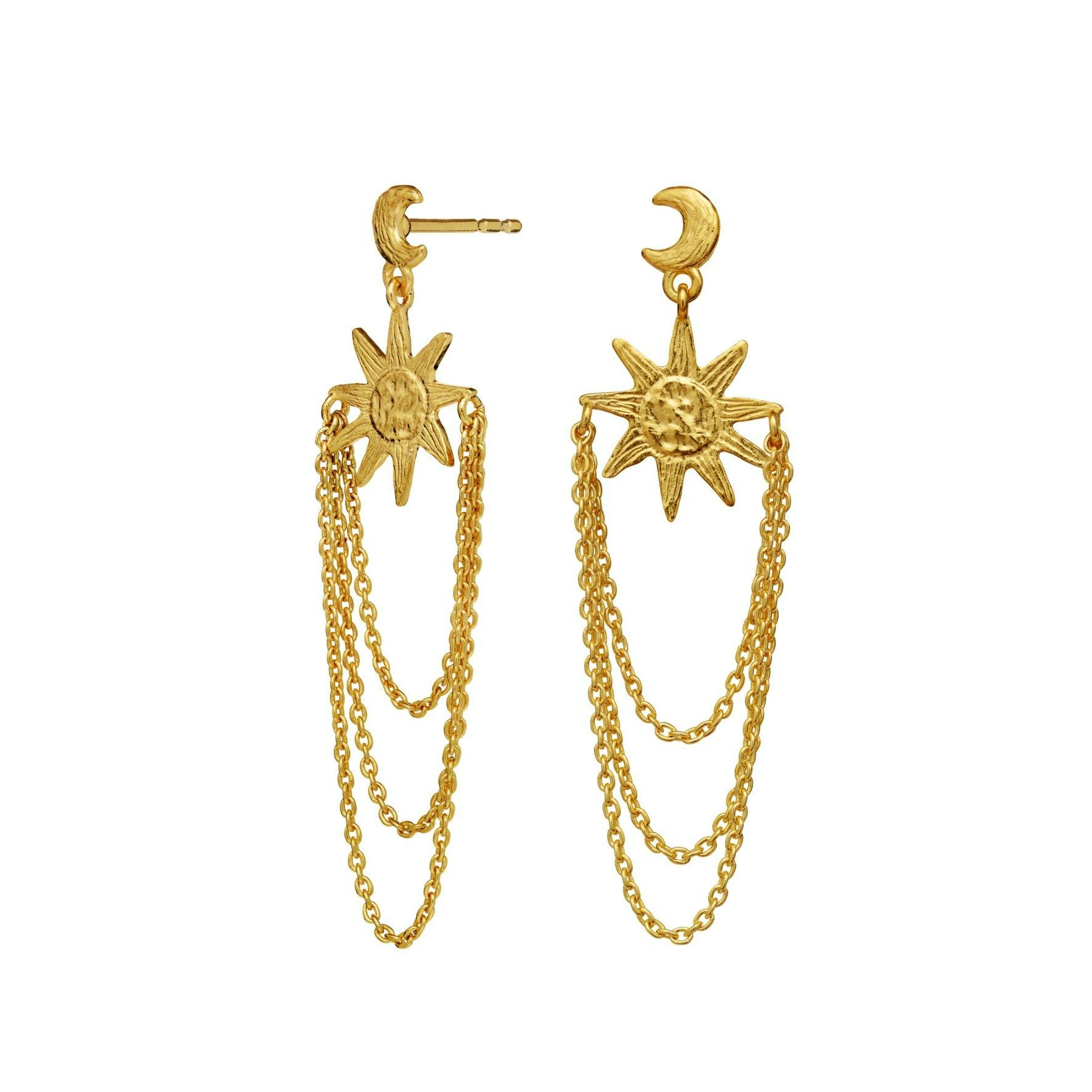 Emerie Earrings från Maanesten i Förgyllt-Silver Sterling 925