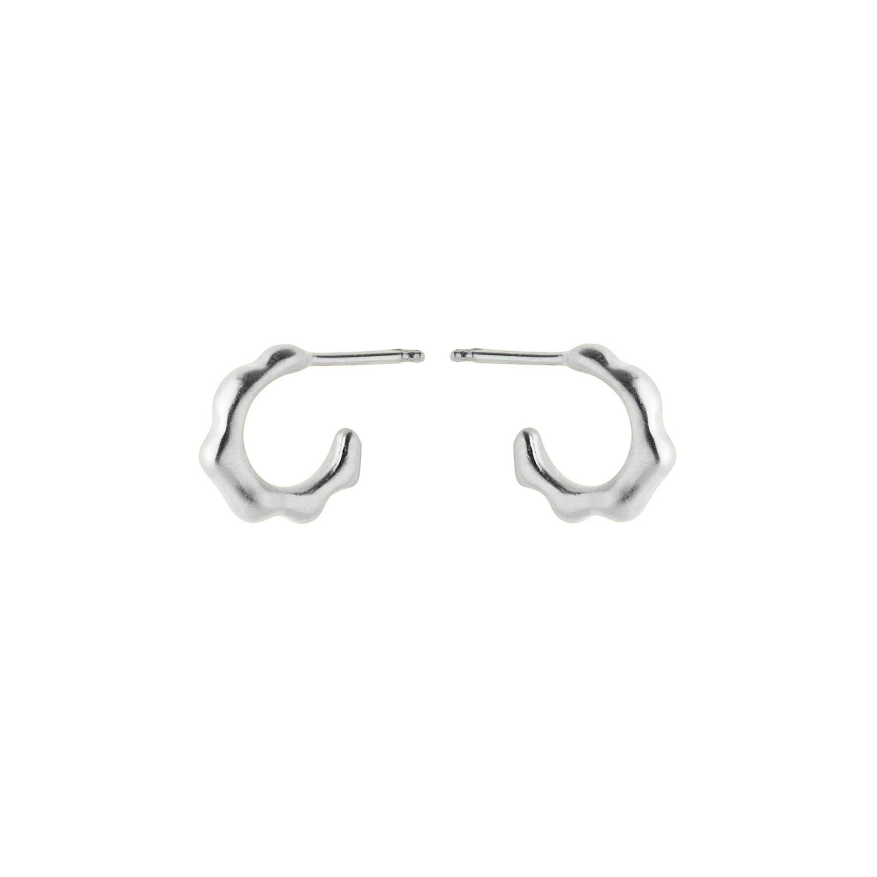 Small Aqua Hoops fra Pernille Corydon i Sølv Sterling 925