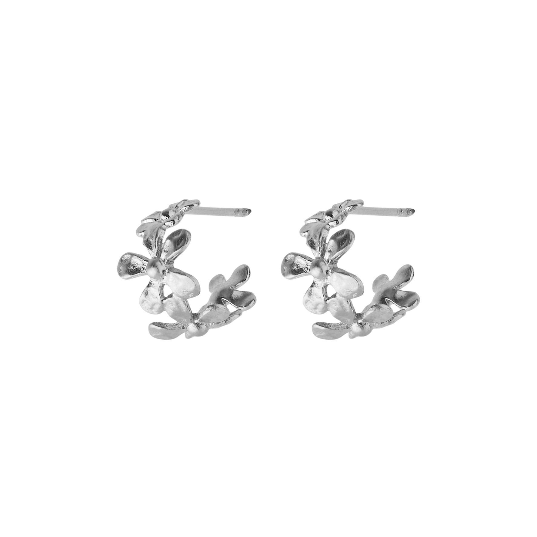 Wild Poppy Hoops fra Pernille Corydon i Sølv Sterling 925