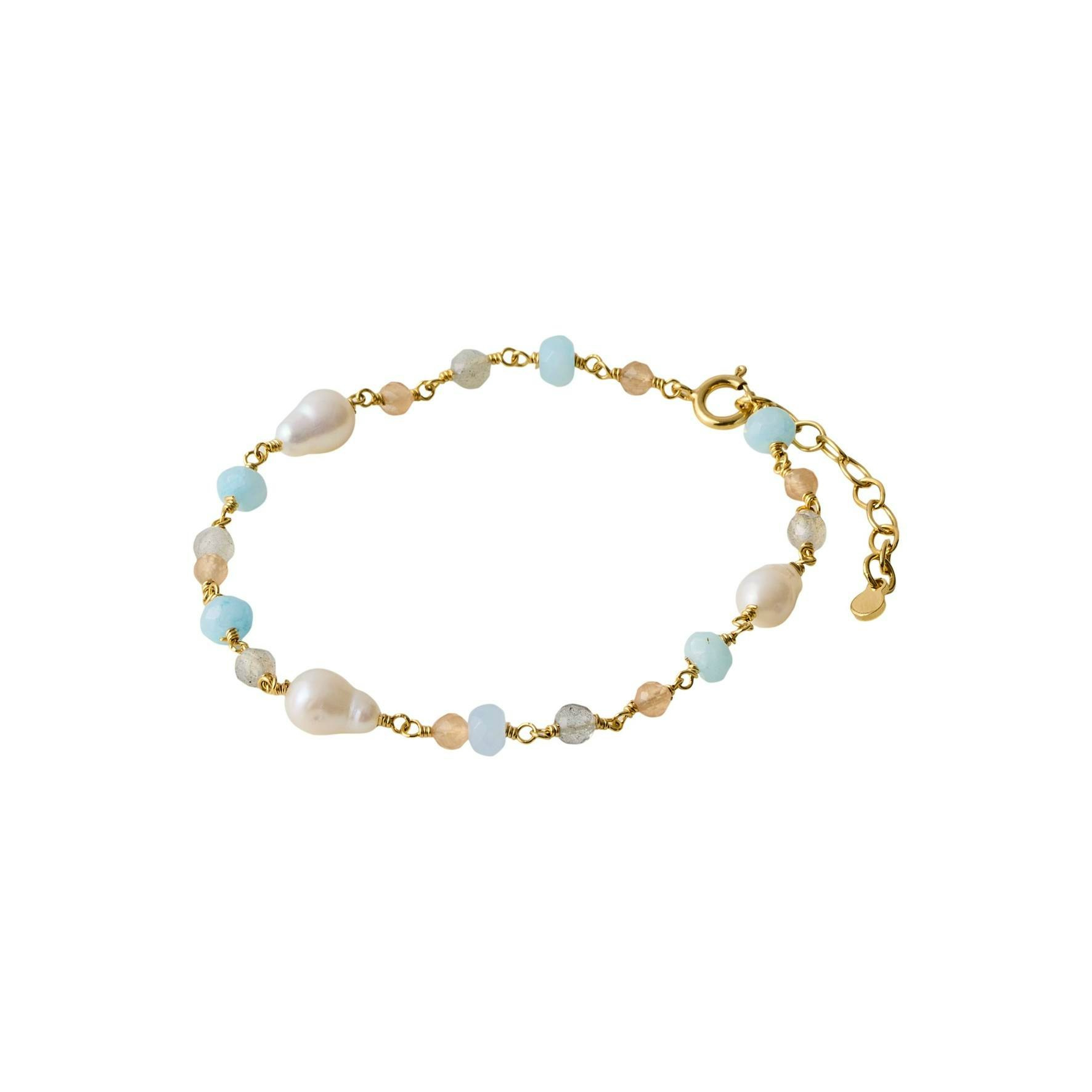 Mellow Blue Bracelet van Pernille Corydon in Verguld-Zilver Sterling 925