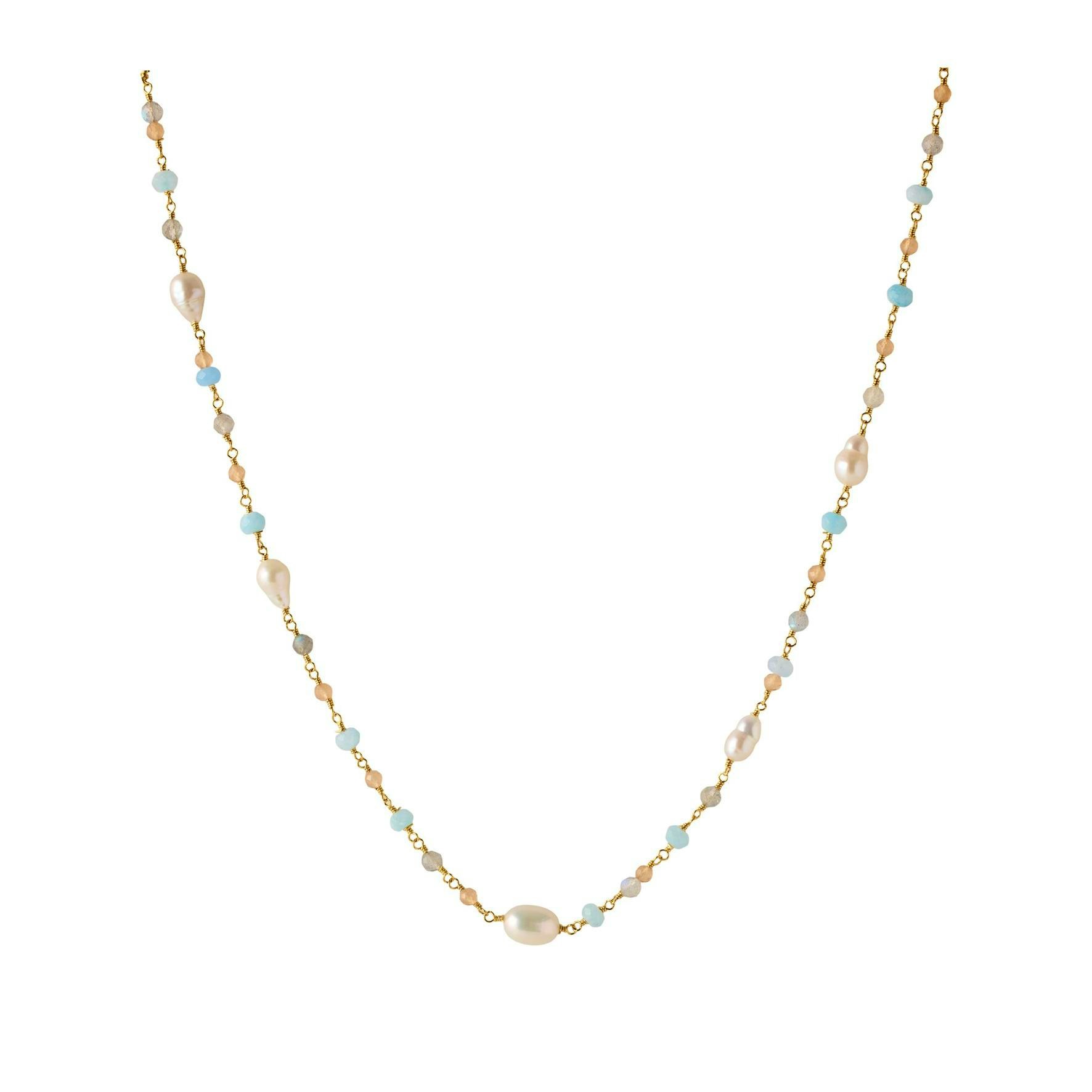 Mellow Blue Necklace från Pernille Corydon i Förgyllt-Silver Sterling 925