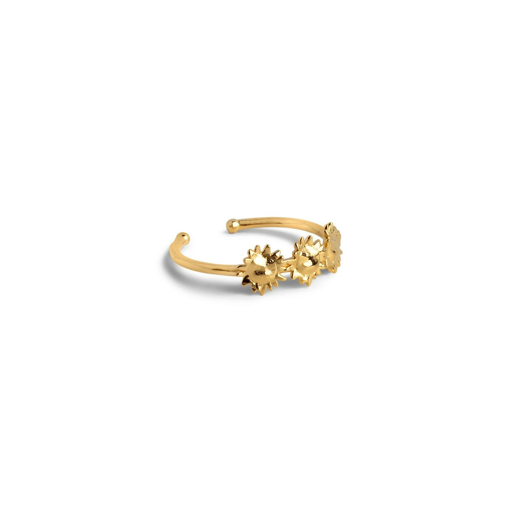 Sunshine Wreath Ring fra Enamel Copenhagen i Forgylt-Sølv Sterling 925