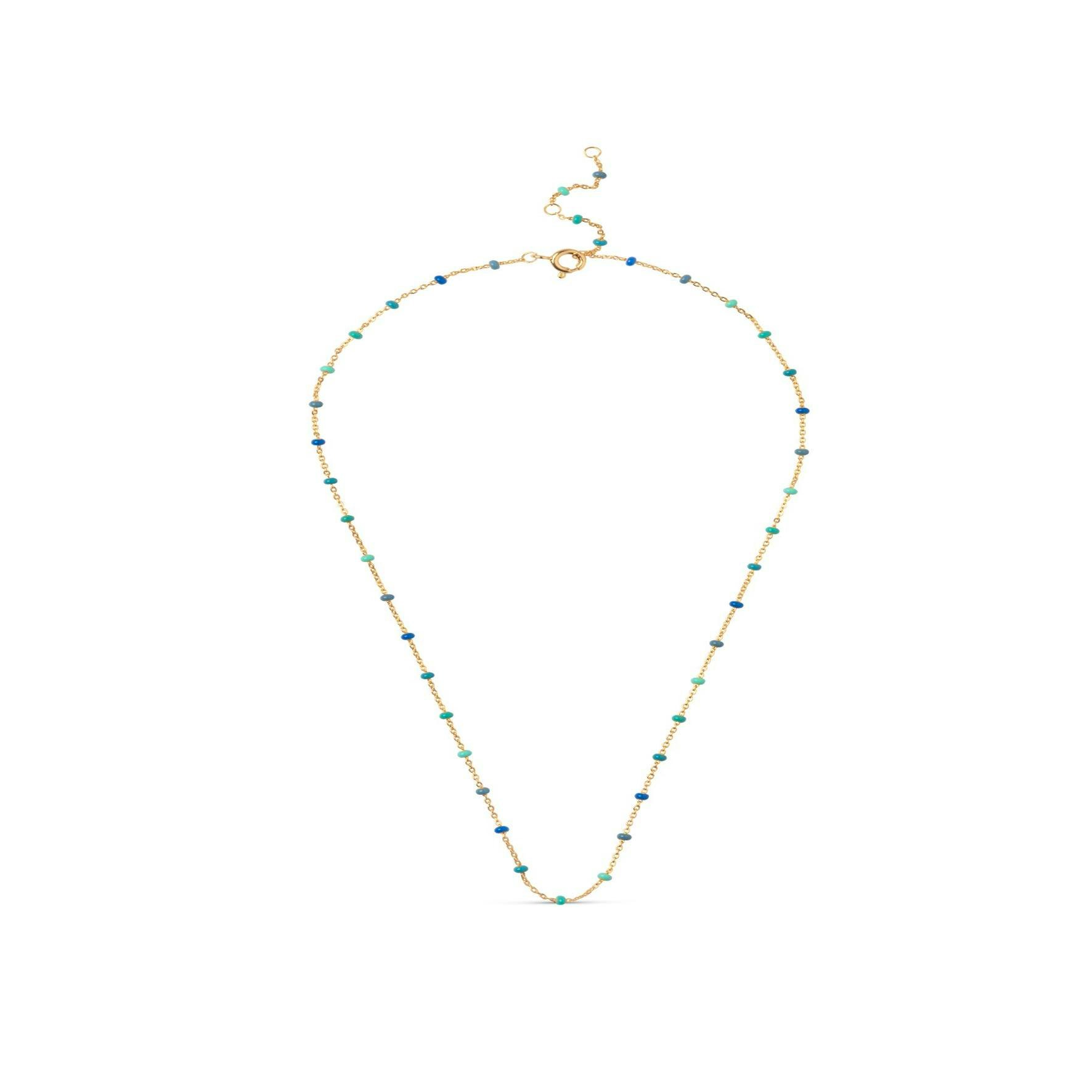 Lola Necklace Atlantic från Enamel Copenhagen i Förgyllt-Silver Sterling 925