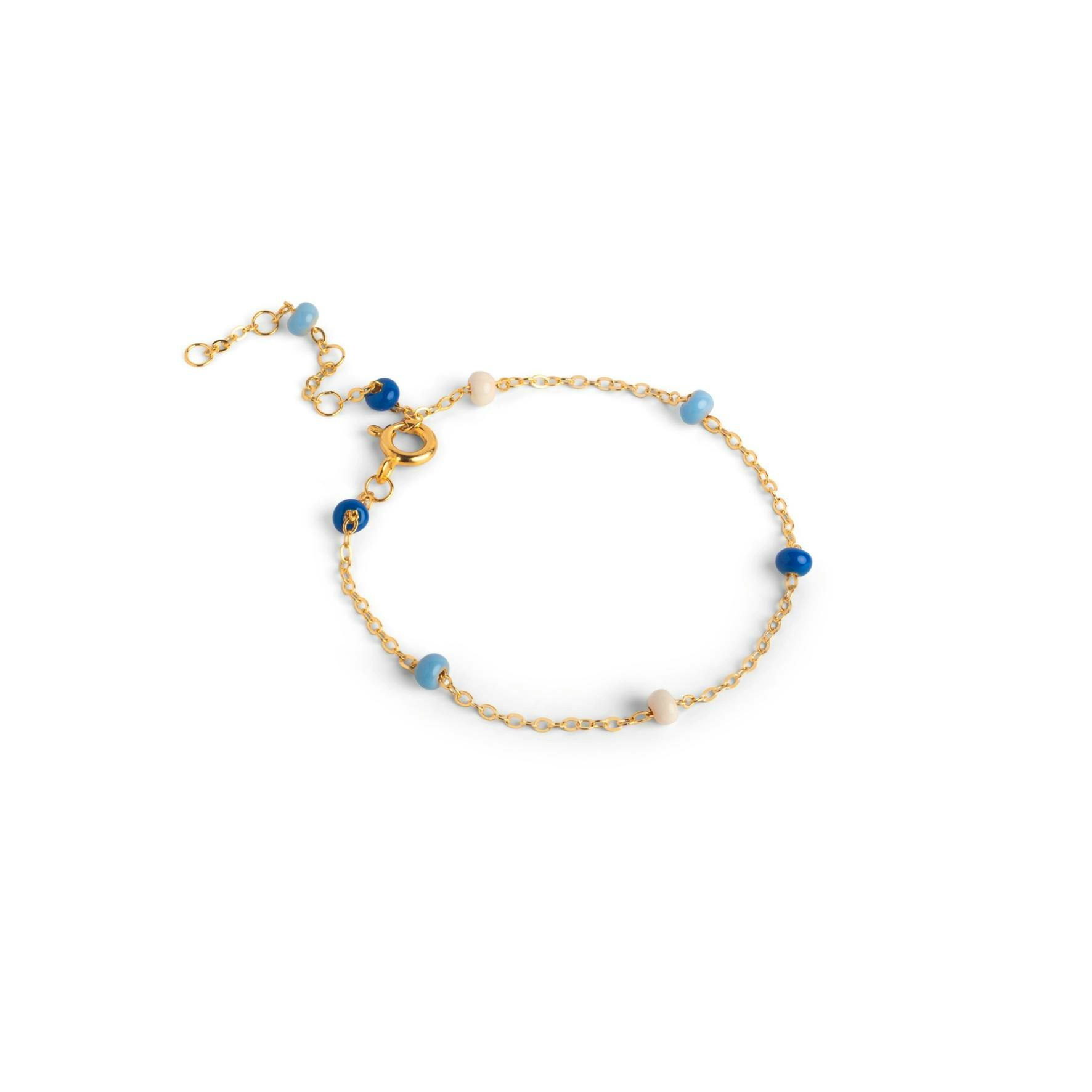 Lola Bold Bracelet Marine fra Enamel Copenhagen i Forgylt-Sølv Sterling 925