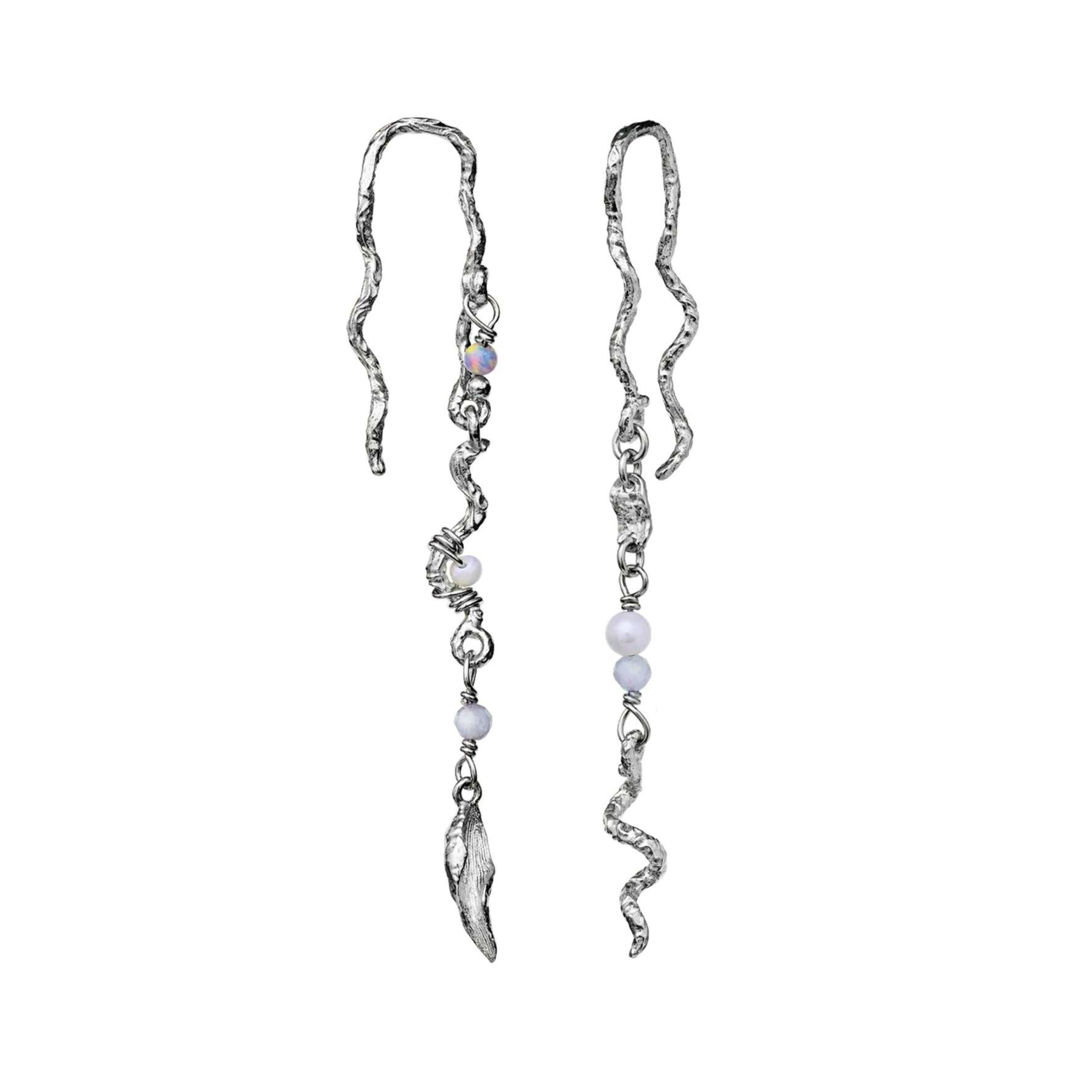 Elisa Earrings Maanesten:stä Hopea Sterling 925:ssä}