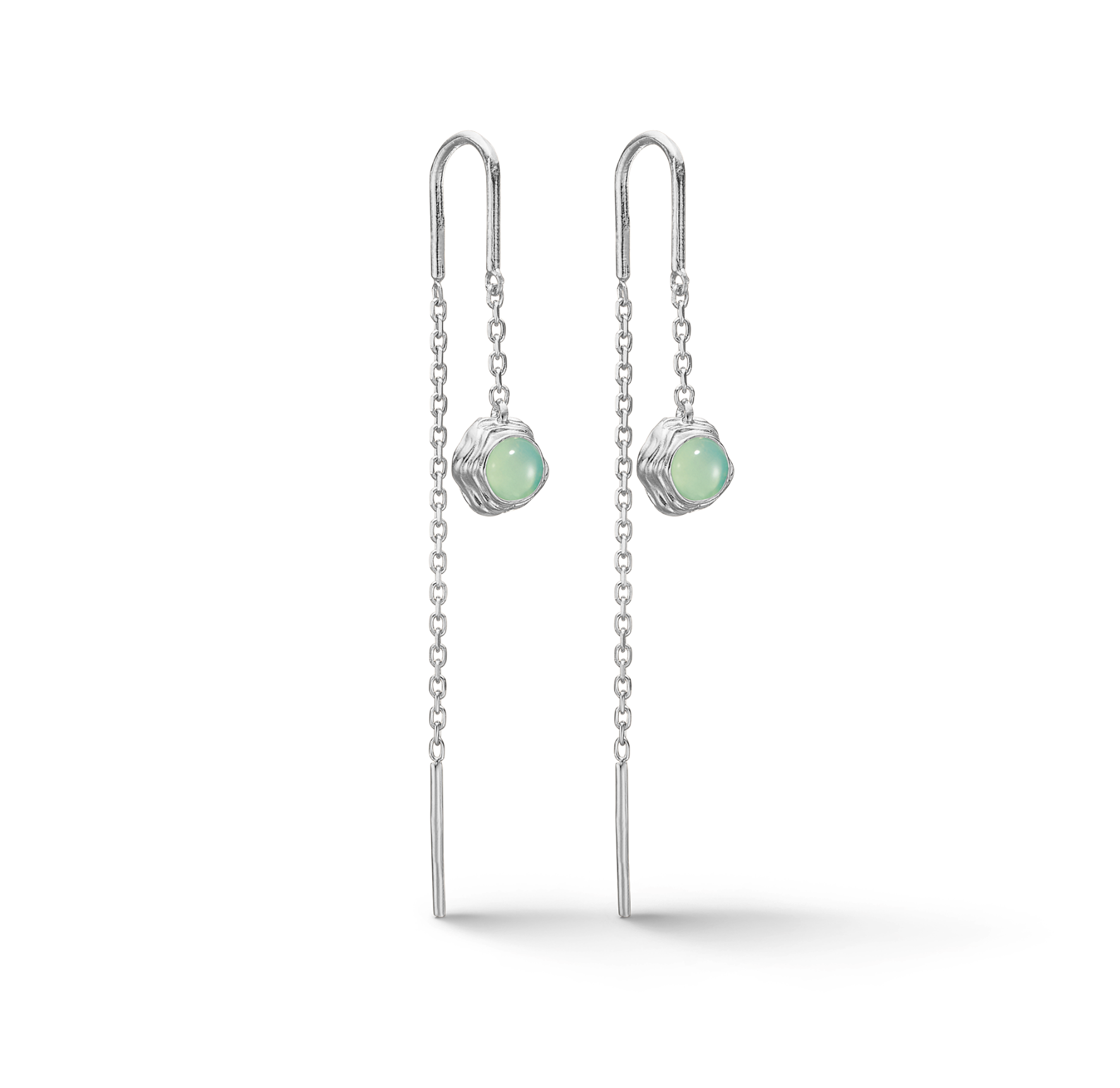 Endless Waves Earchains fra Studio Z i Sølv Sterling 925
