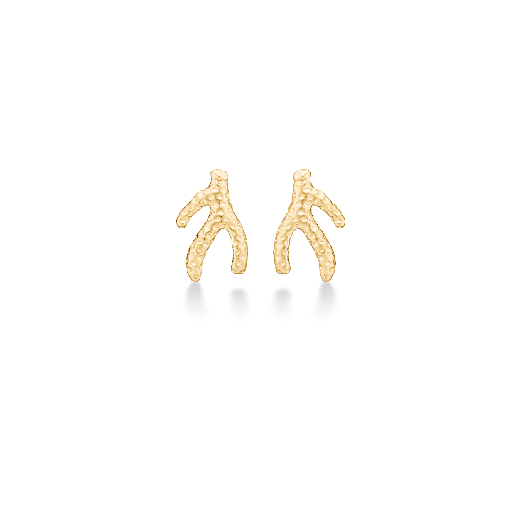 Reef Essence Earsticks fra Studio Z i Forgylt-Sølv Sterling 925