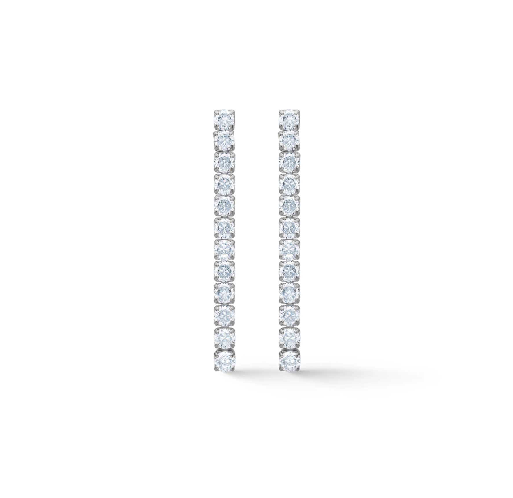 Tennis Earrings Large från Studio Z i Silver Sterling 925