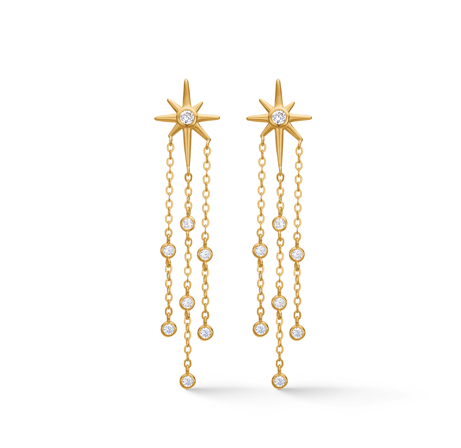 Twinkle Earrings von Studio Z in Vergoldet-Silber Sterling 925