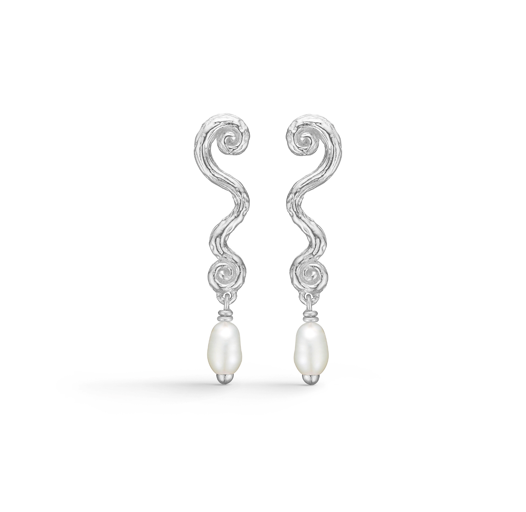 Wave Earrings von Studio Z in Silber Sterling 925
