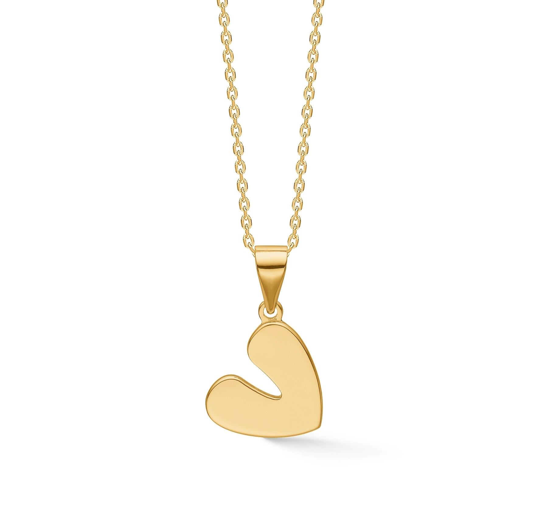 Letters V Necklace von Studio Z in Vergoldet-Silber Sterling 925