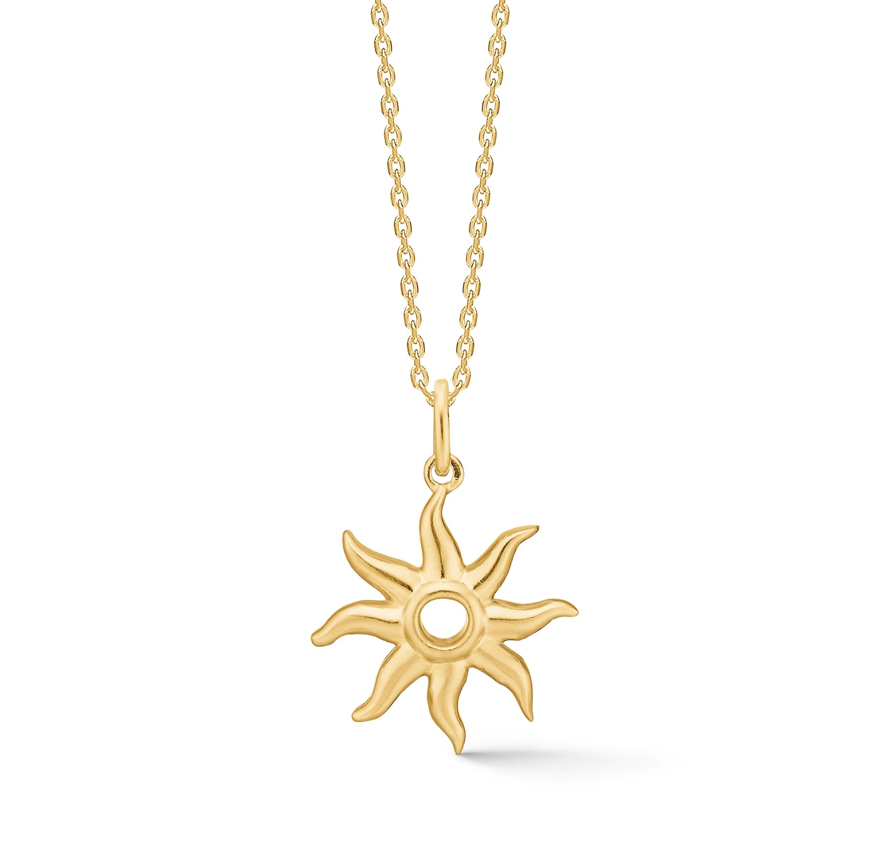 Ocean Aura Necklace von Studio Z in Vergoldet-Silber Sterling 925