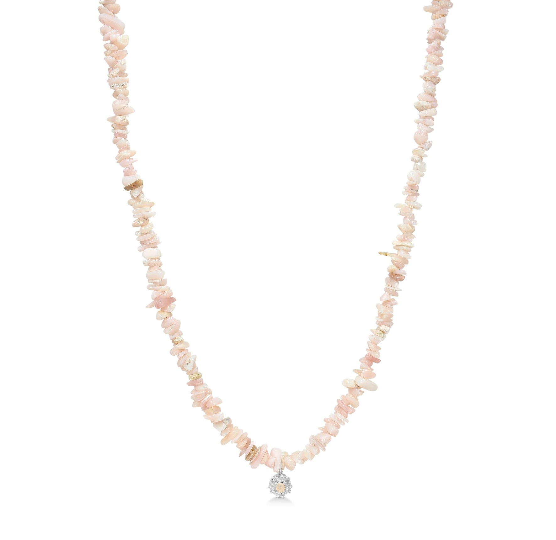 Urchin Elegance Kunzit Necklace von Studio Z in Silber Sterling 925