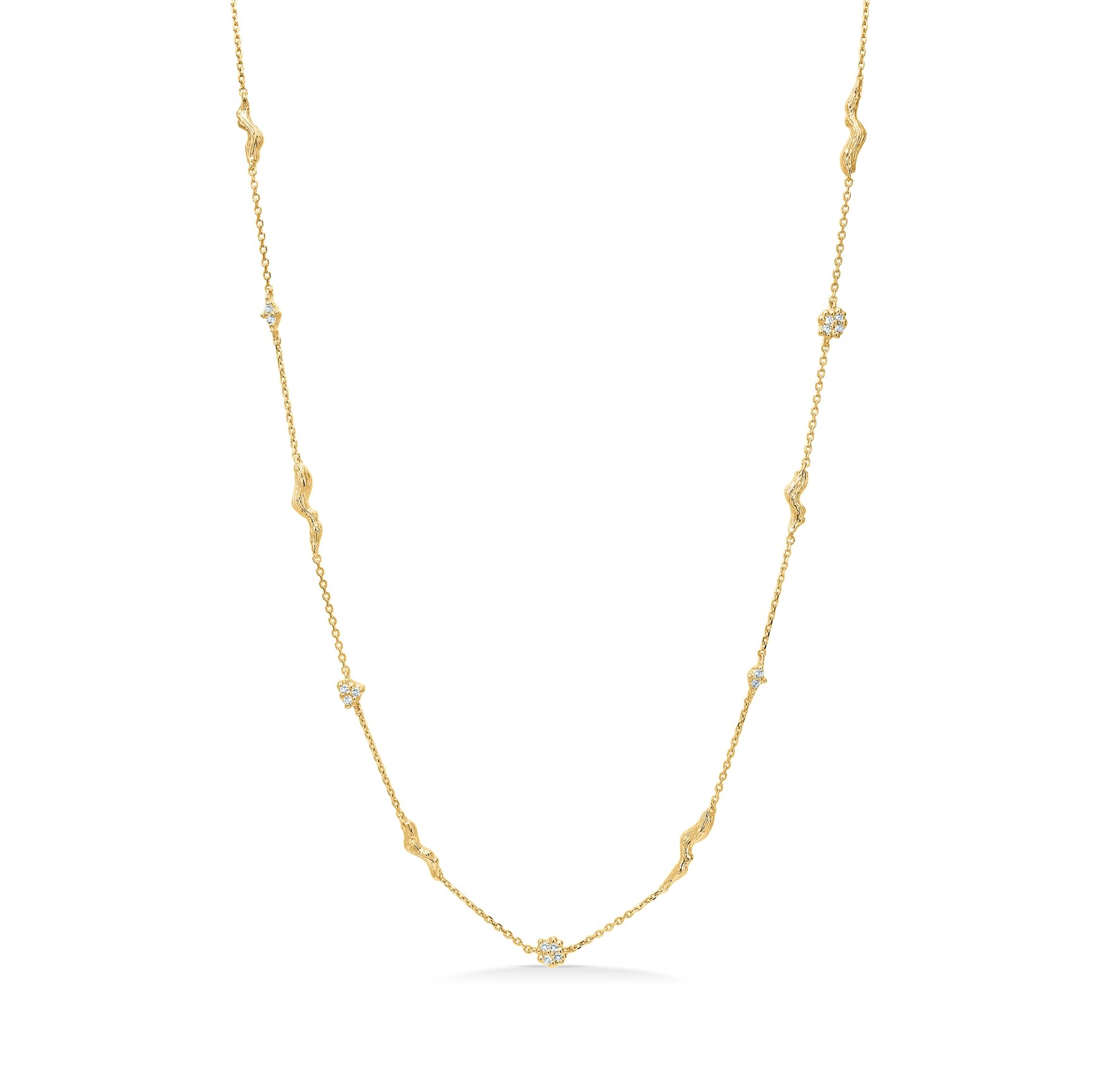 Tangled Necklace von Studio Z in Vergoldet-Silber Sterling 925