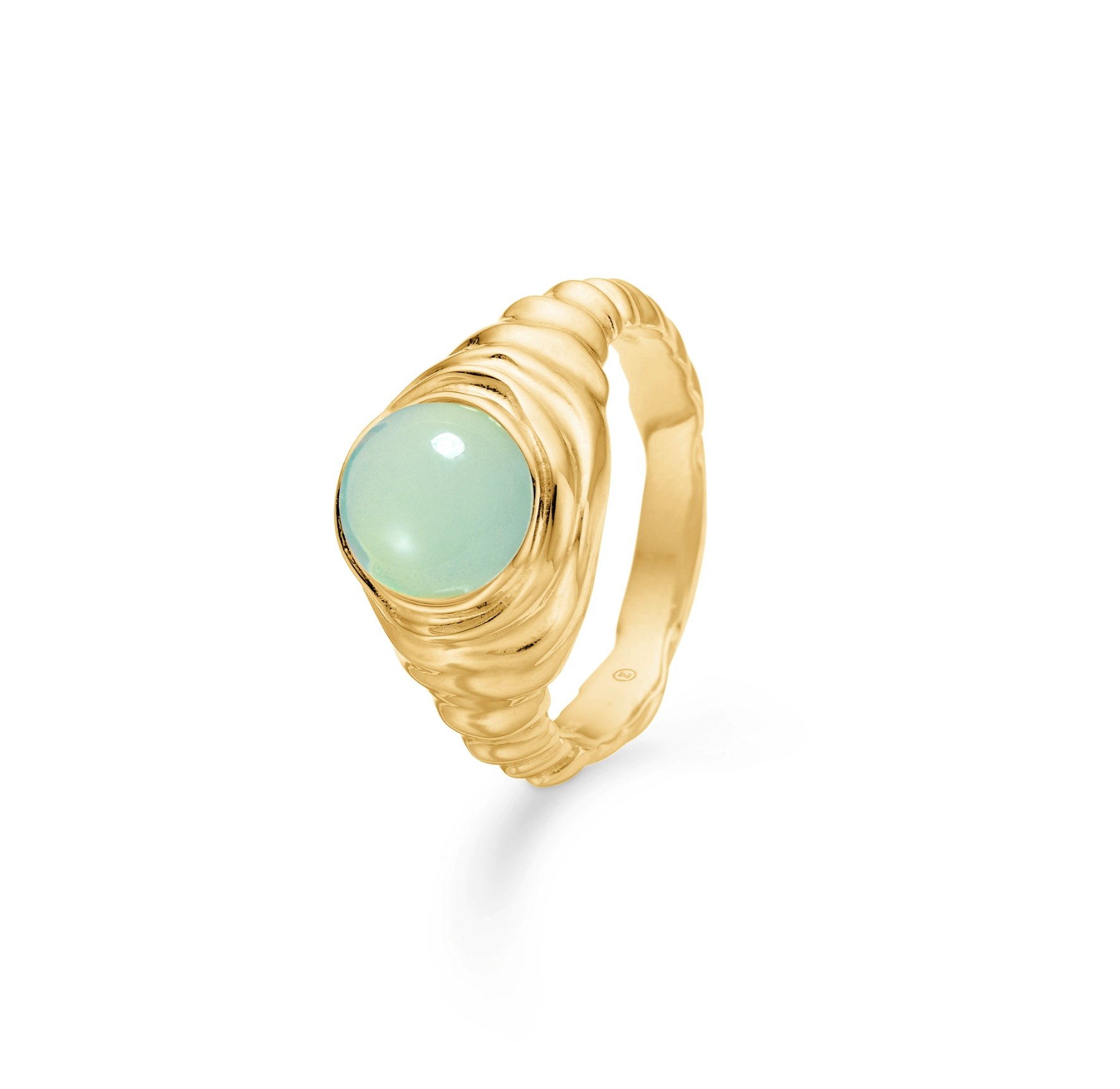 Endless Waves Green Ring