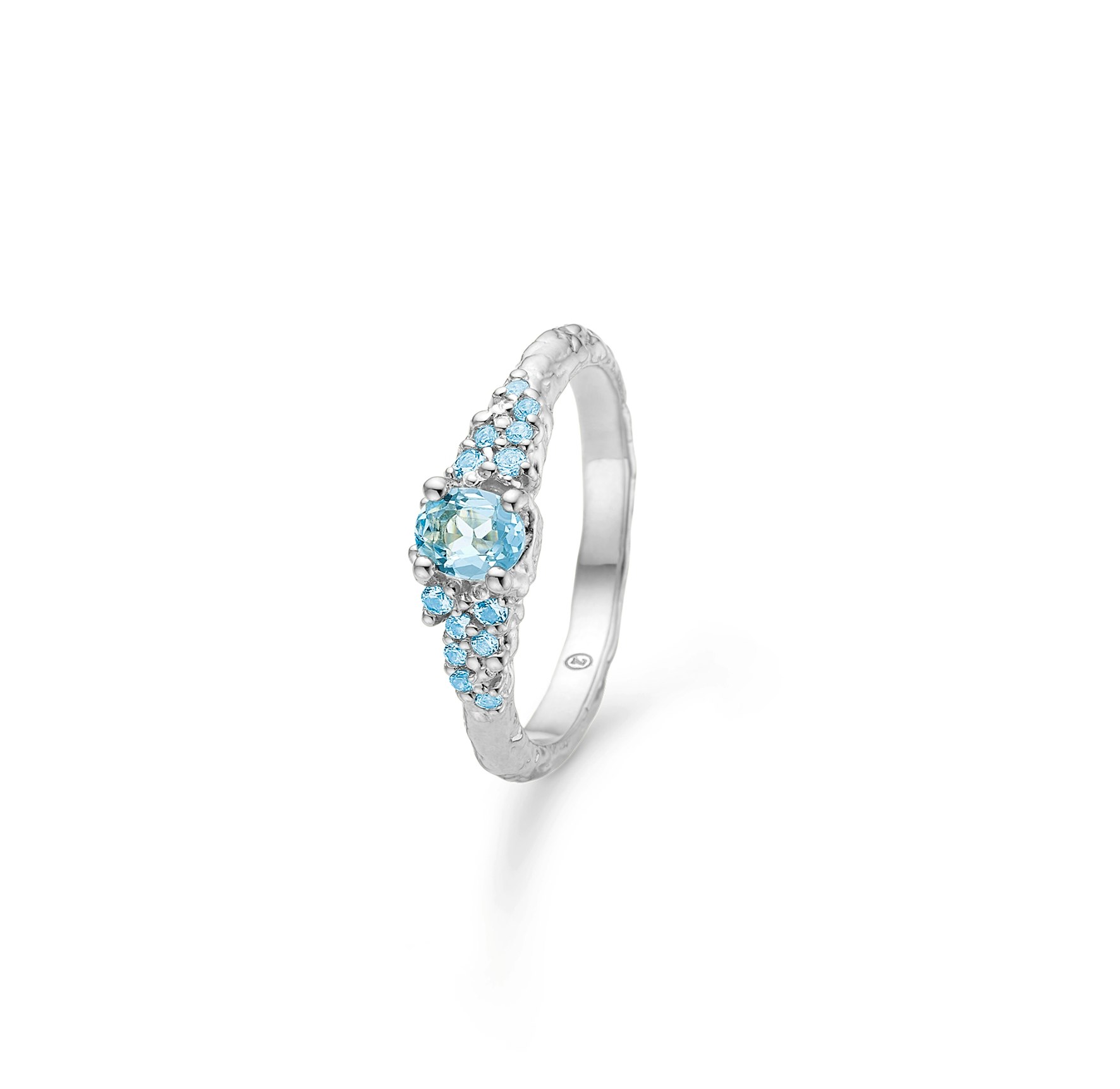 Fragments Blue Zircon Ring