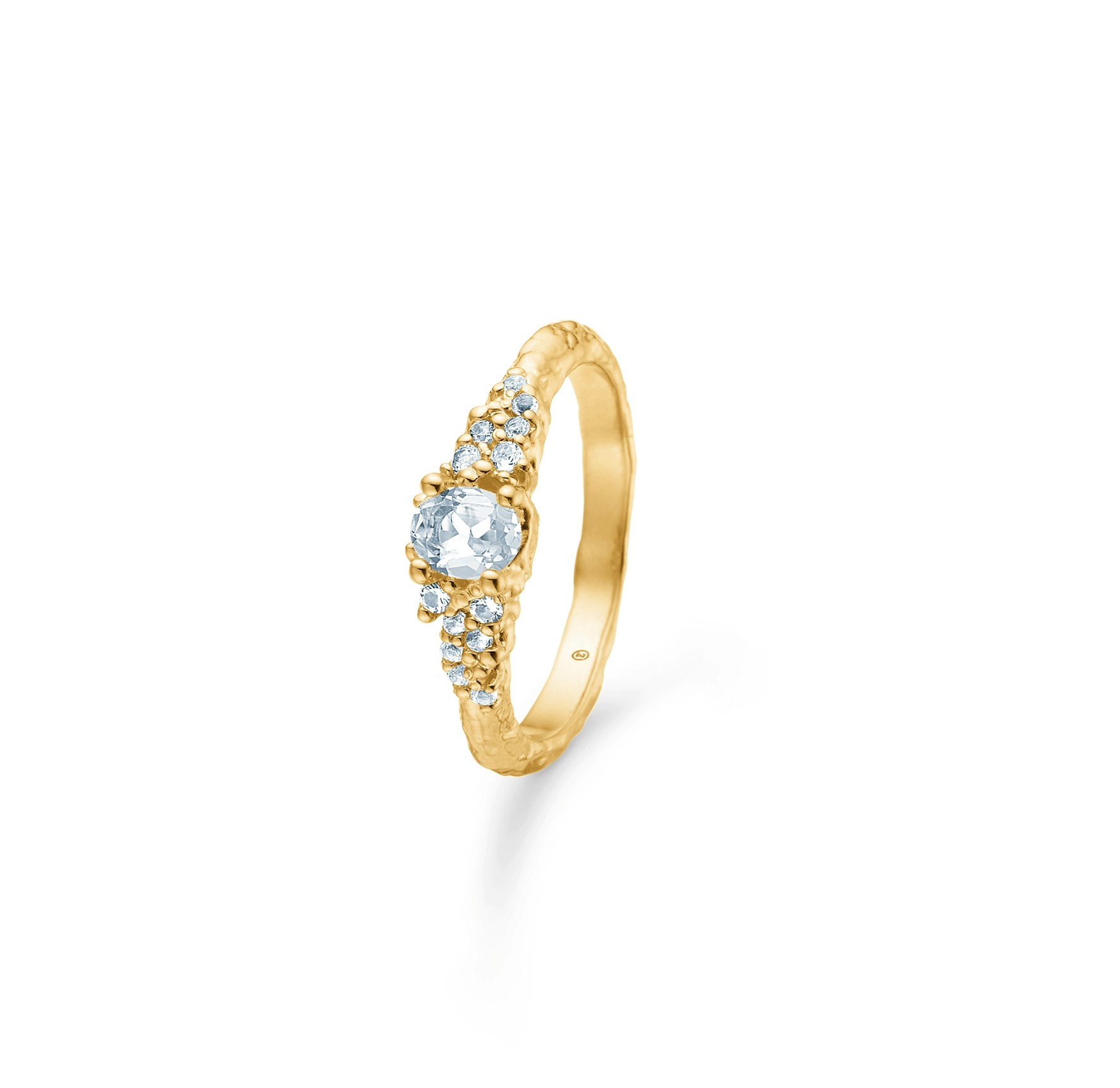 Fragments Large Zircon Ring