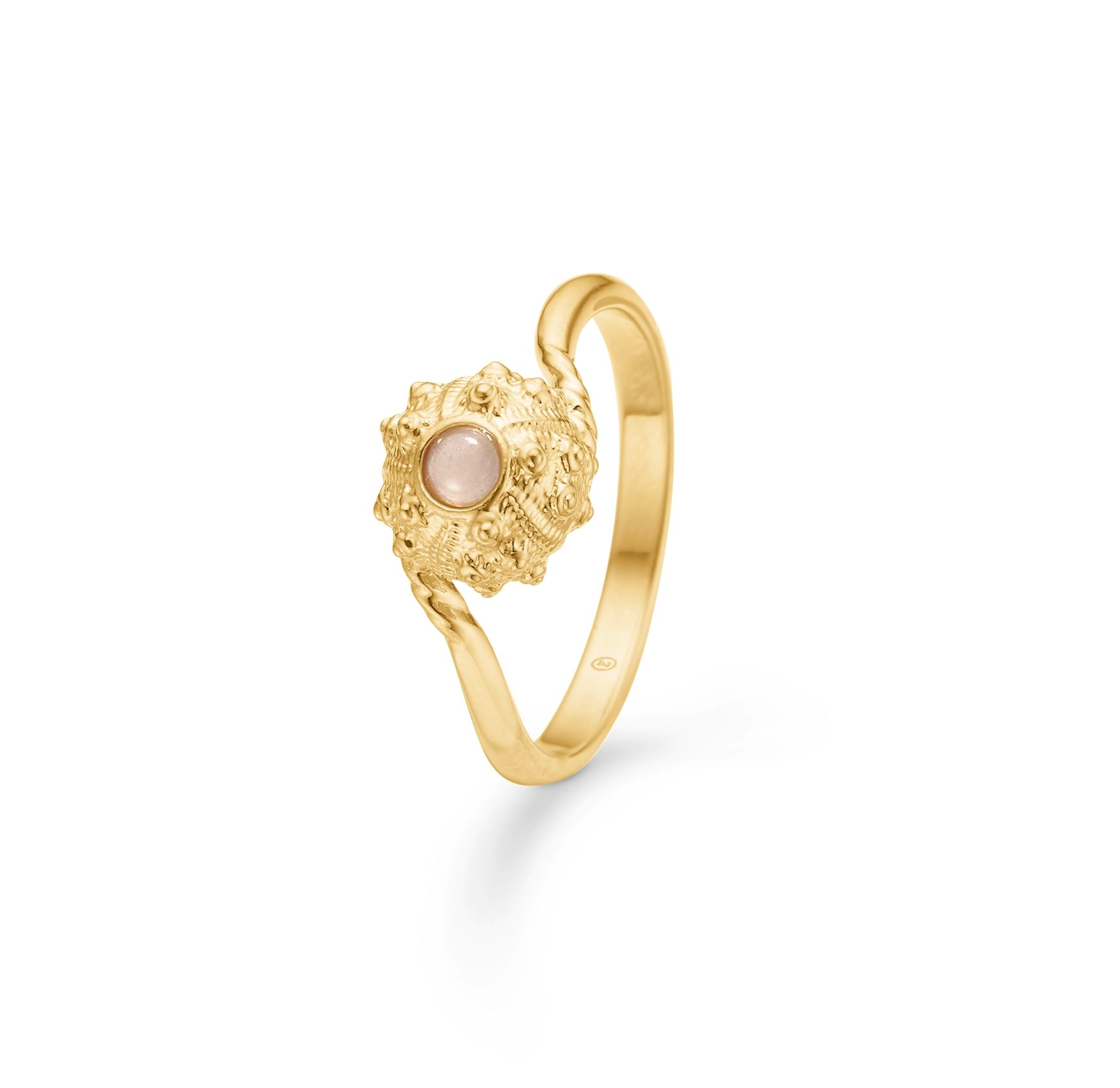 Urchin Elegance Rosa Zircon Ring från Studio Z i Förgyllt-Silver Sterling 925