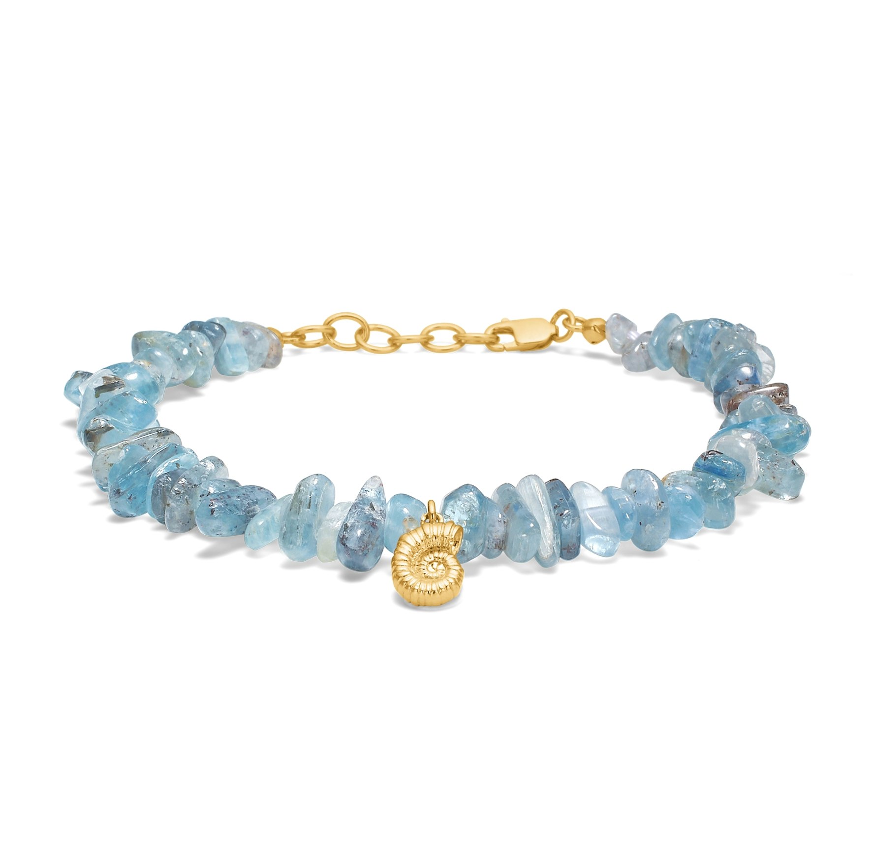 Seashell Secrets Kyanit Bracelet de Studio Z dans Plaqué or-Argent Sterling 925