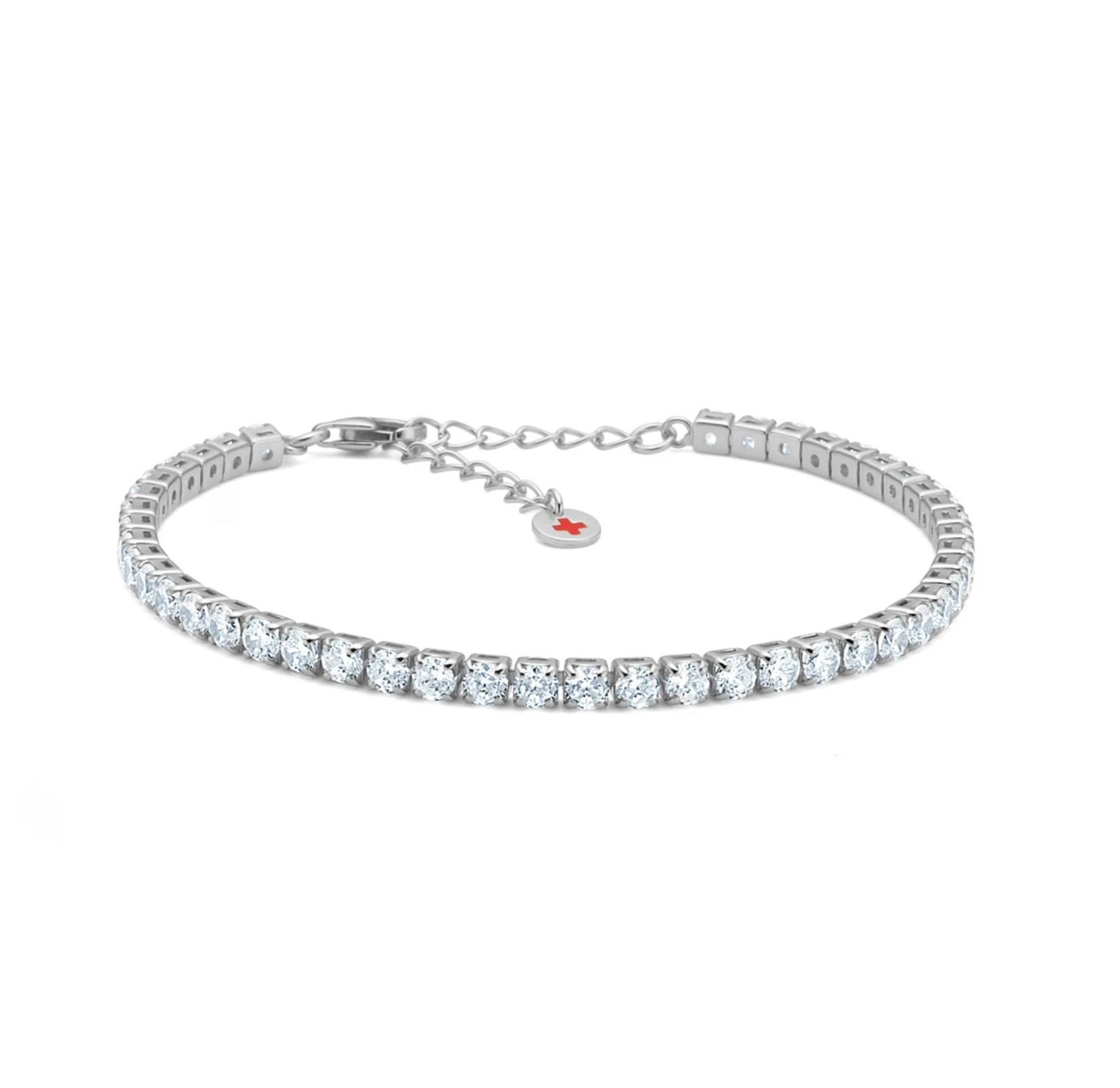 Tennis Bracelet de Studio Z dans Argent Sterling 925