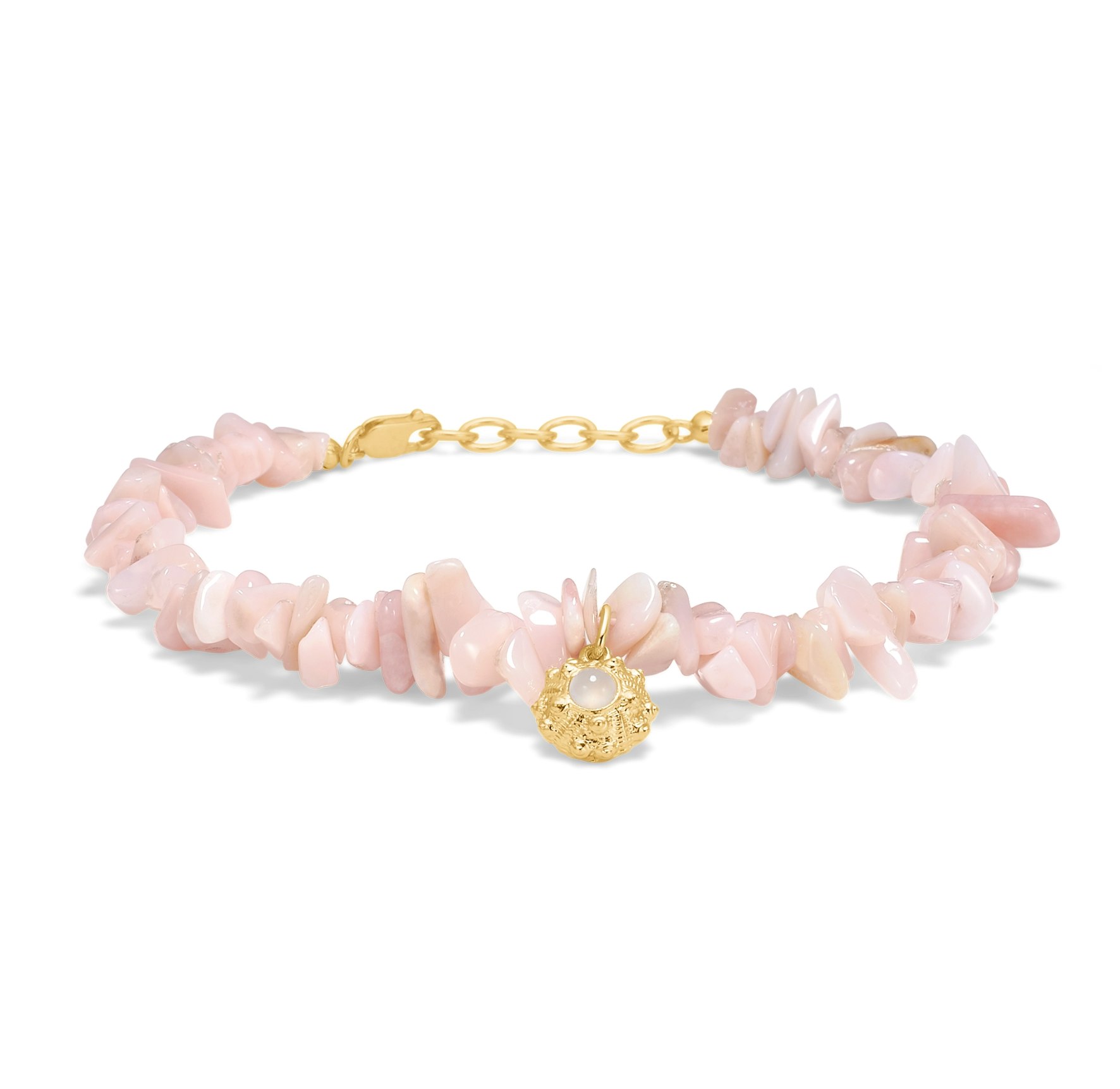 Urchin Elegance Kunzit Bracelet från Studio Z i Förgyllt-Silver Sterling 925