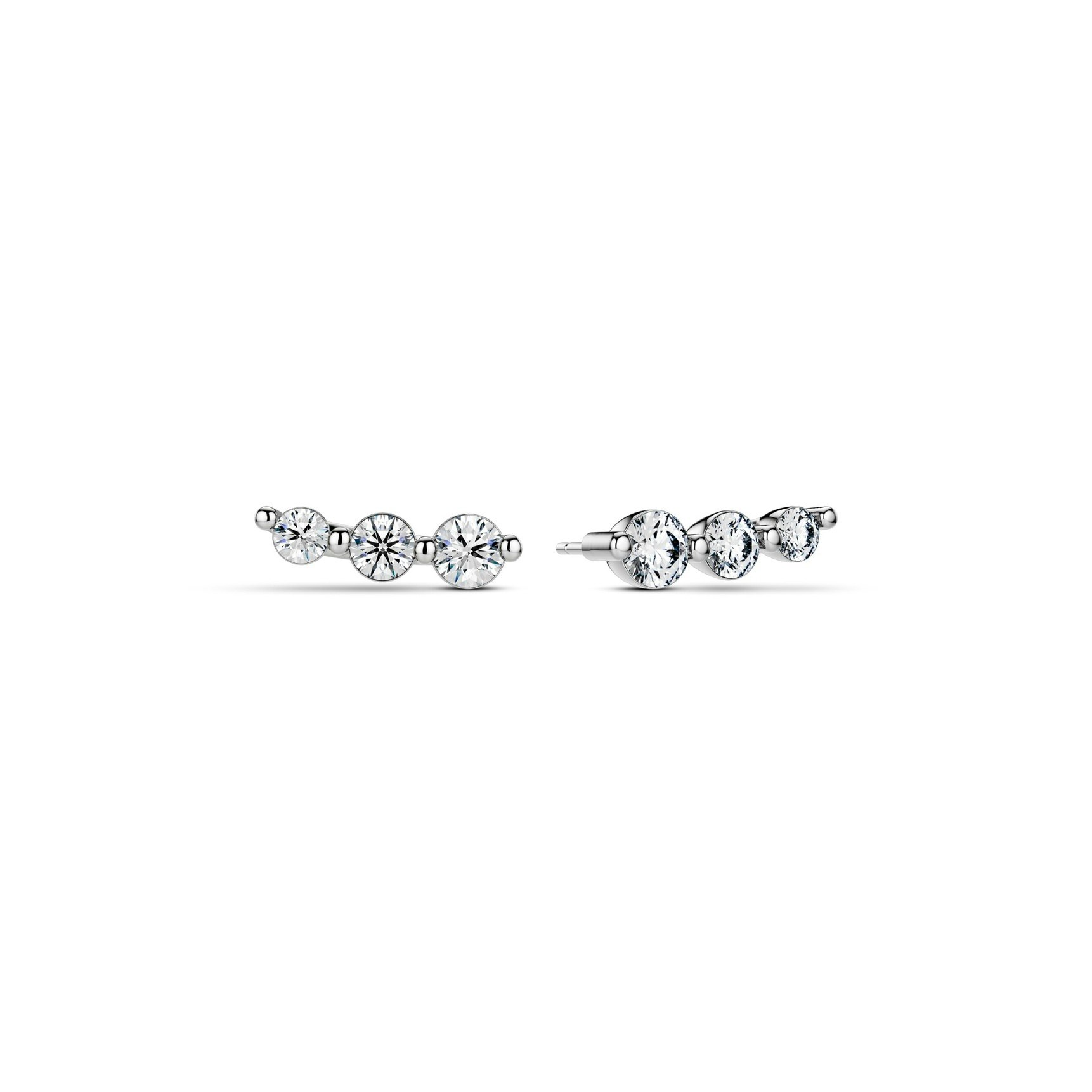 Tiara Piccolo Earrings 0.48 ct fra Sif Jakobs Diamond i Hvid Guld