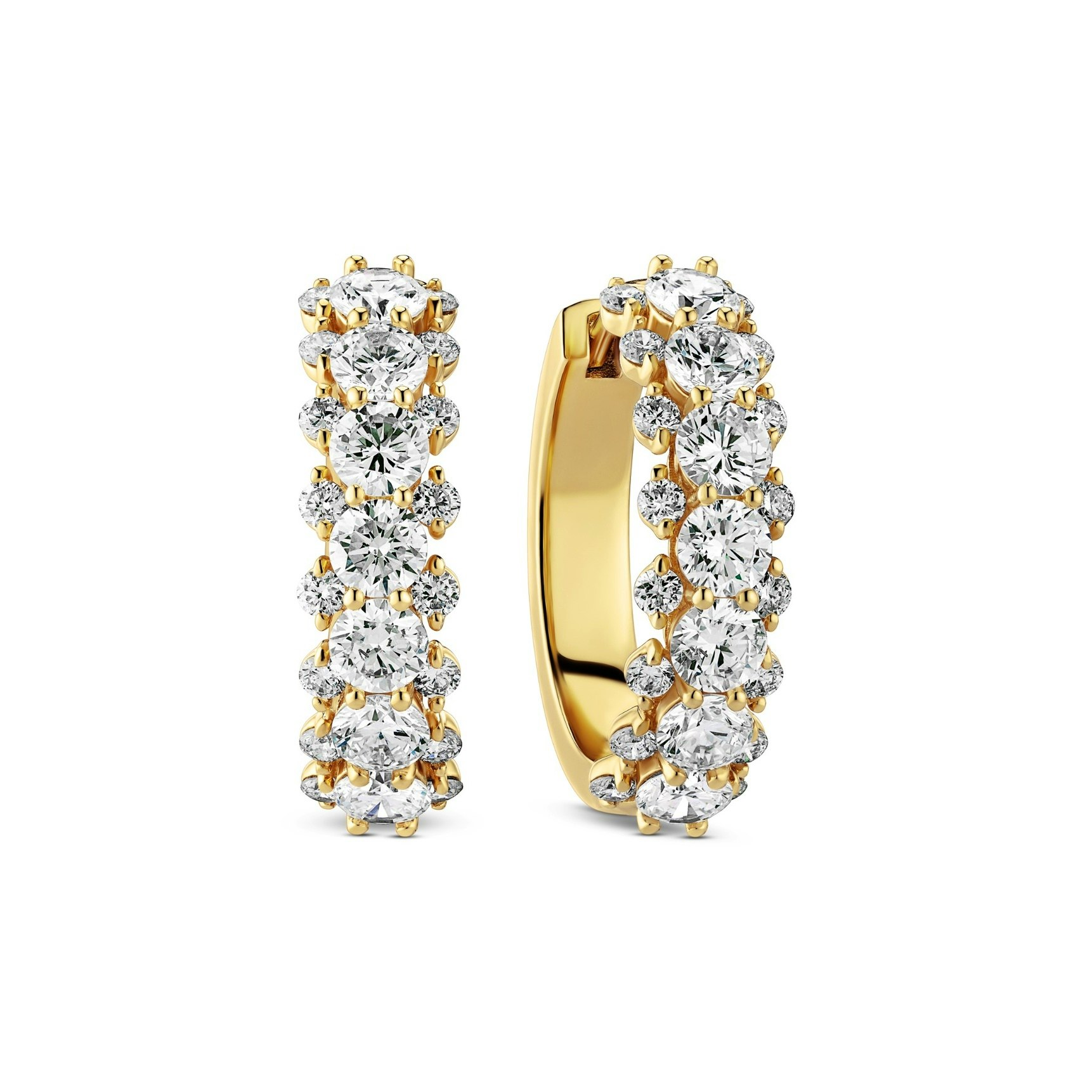 Fior Earrings 2.43 ct fra Sif Jakobs Diamond i Gull